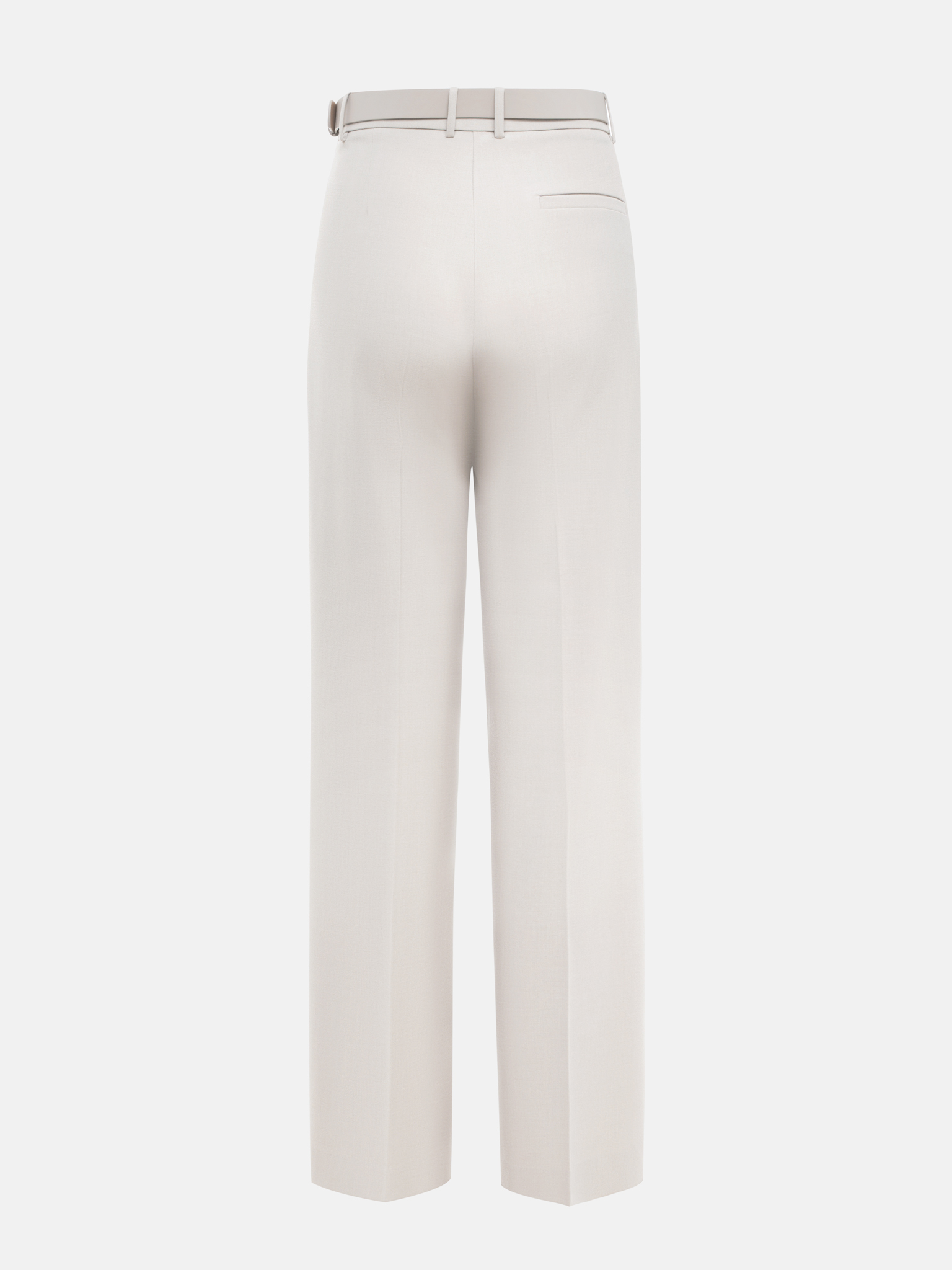 Pantalon ample avec ceinture large en éco-cuir