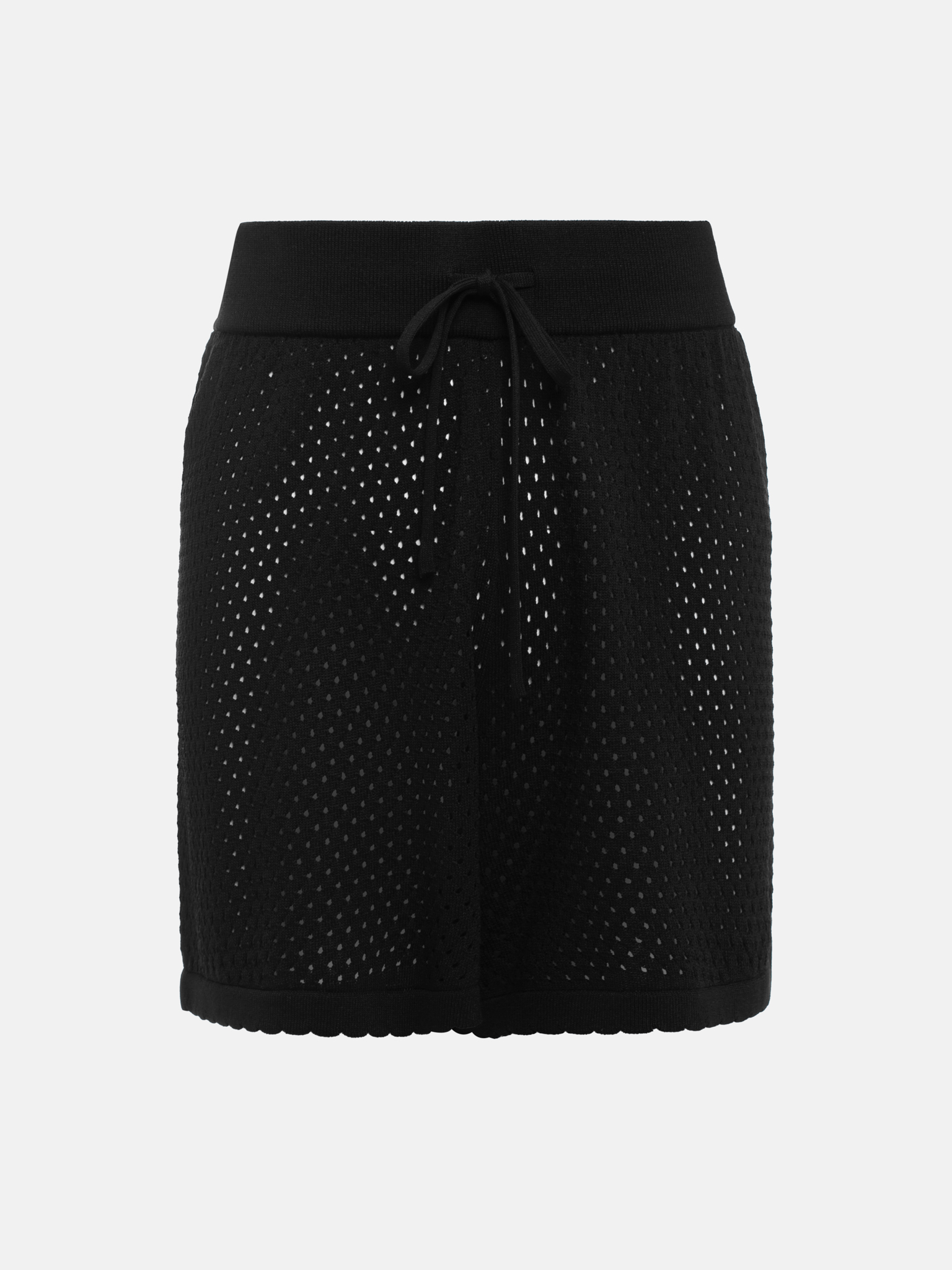 Knitted jersey shorts