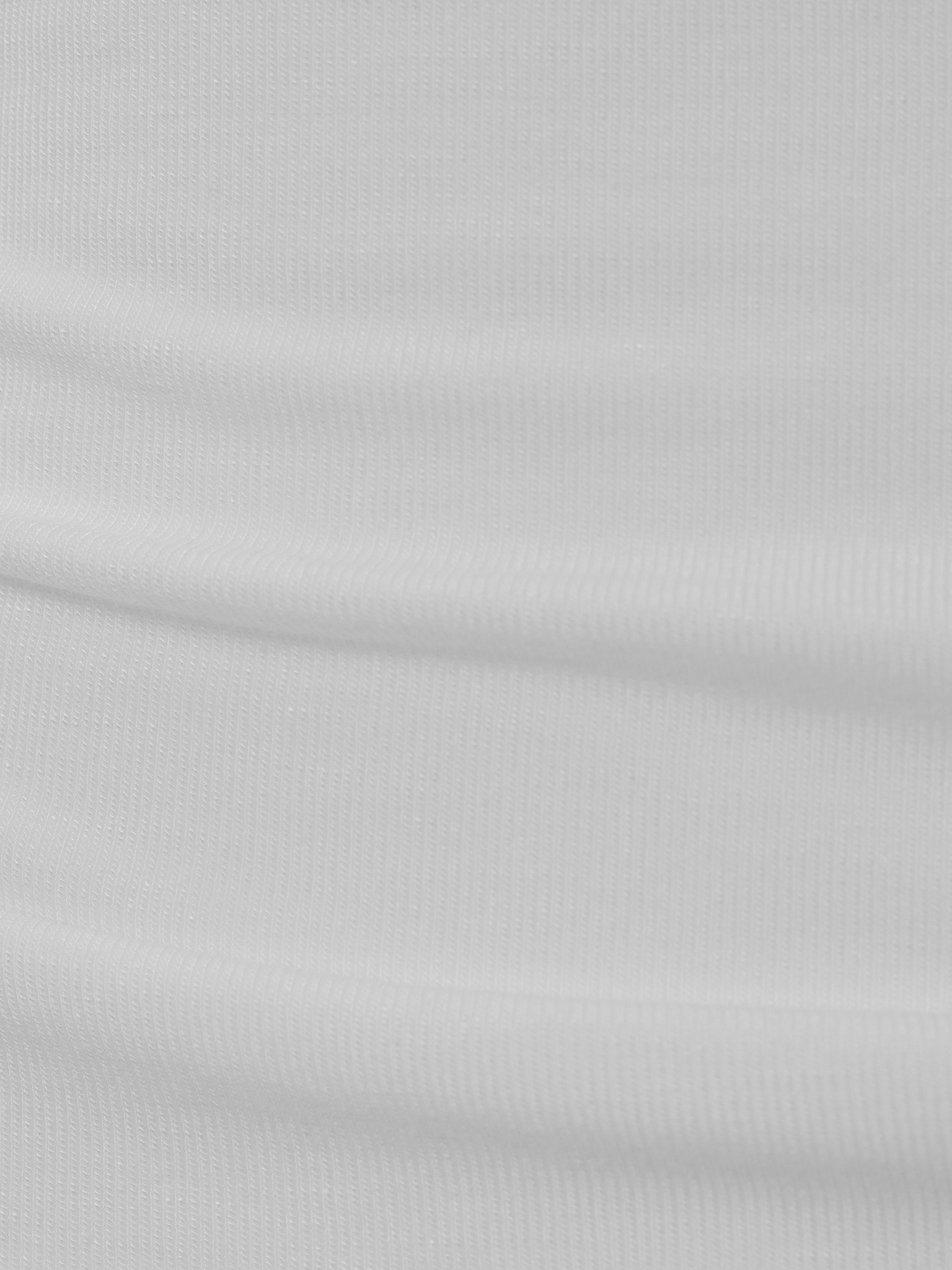 Jersey top with draped neckline and ribbon scarf