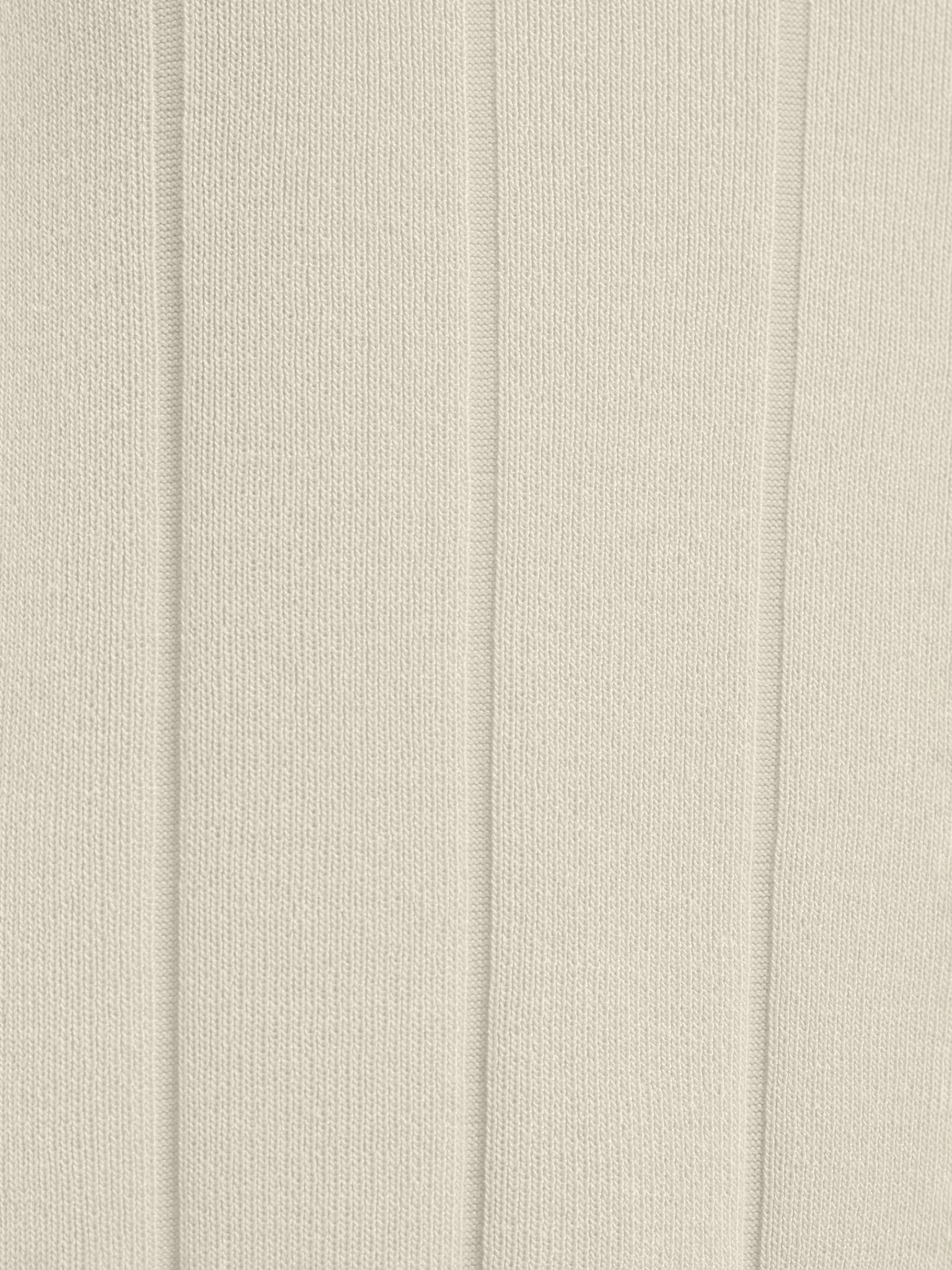 Open-back maxi dress in rib-knit jersey