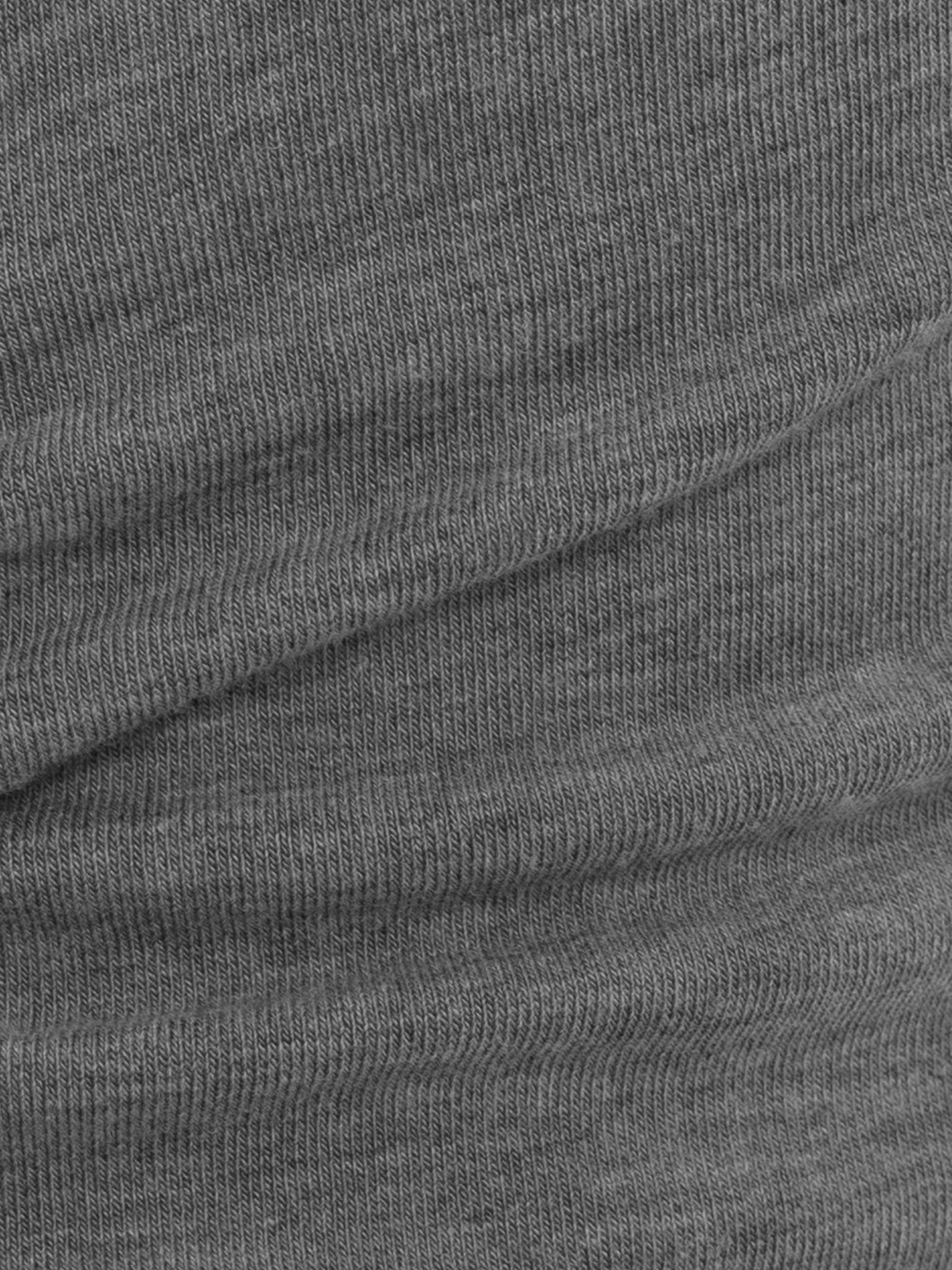 Dual T-shirt with chest embroidery