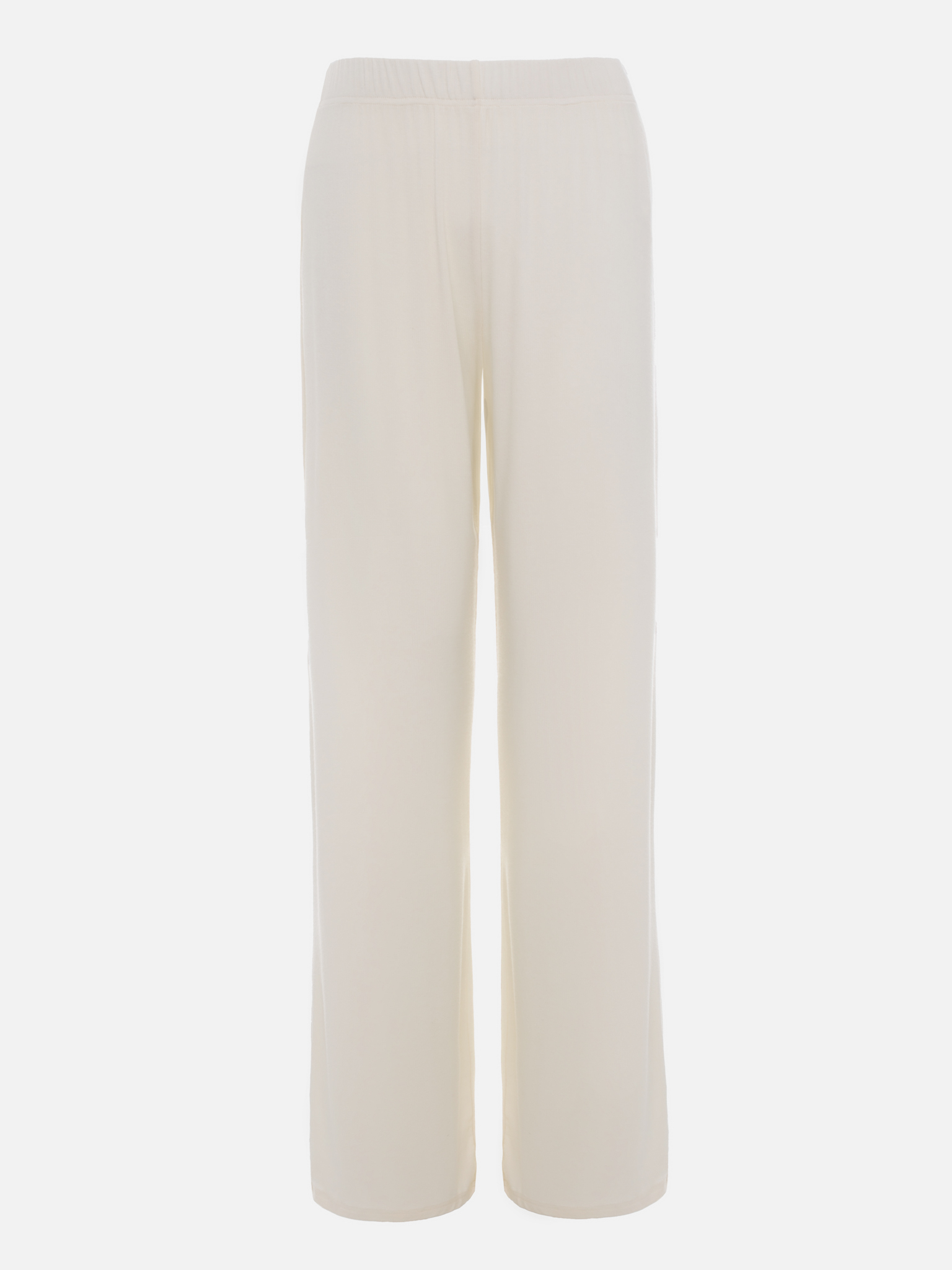 Loose fit jersey trousers