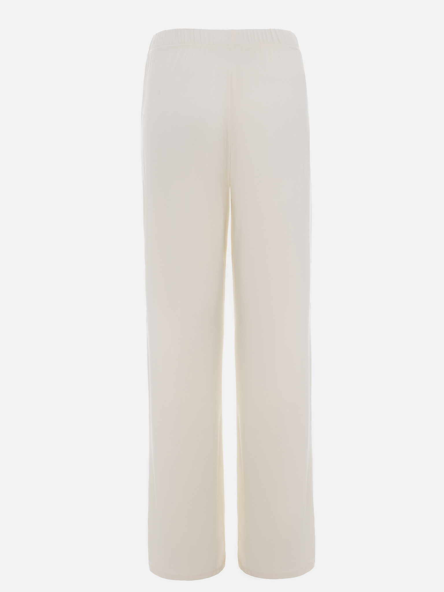 Loose fit jersey trousers