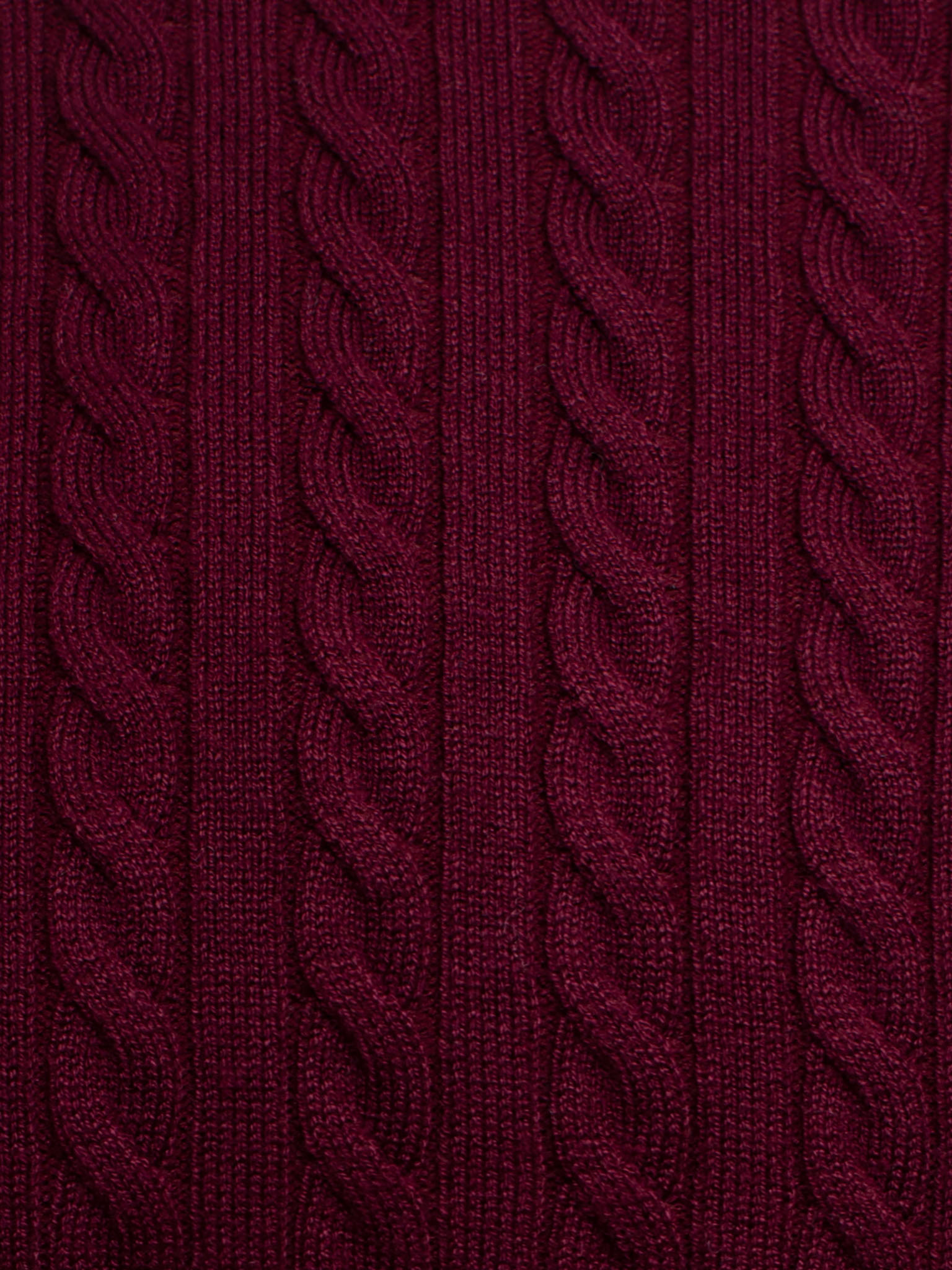 Knitted top with monogram