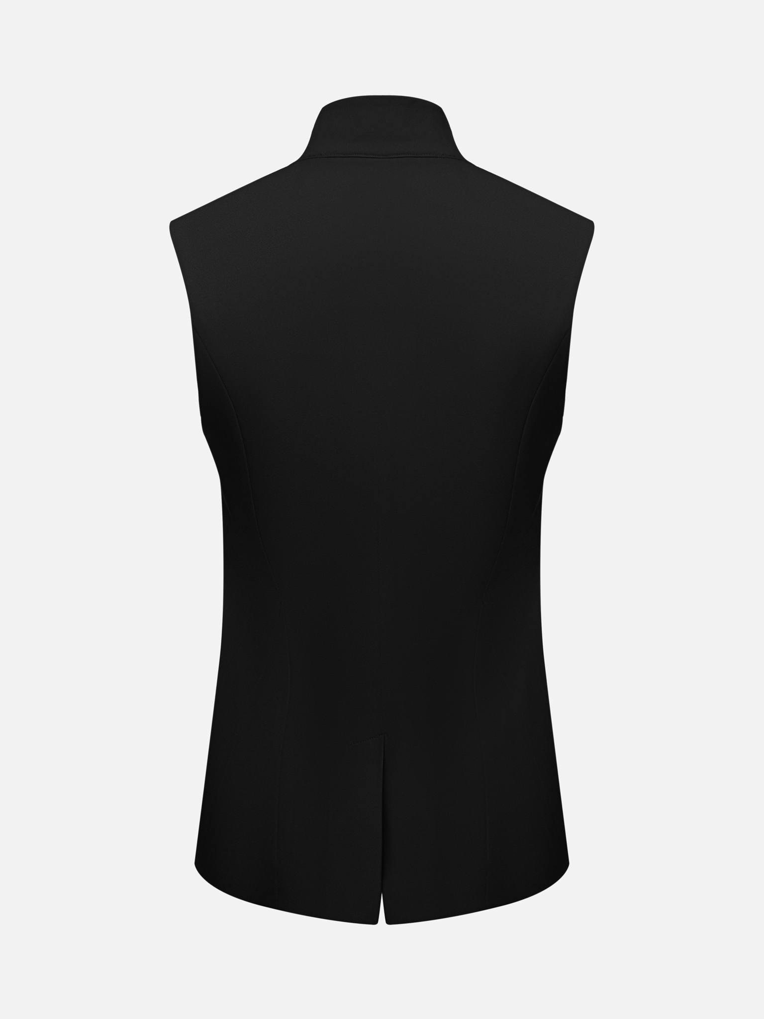 Gilet de costume à col haut