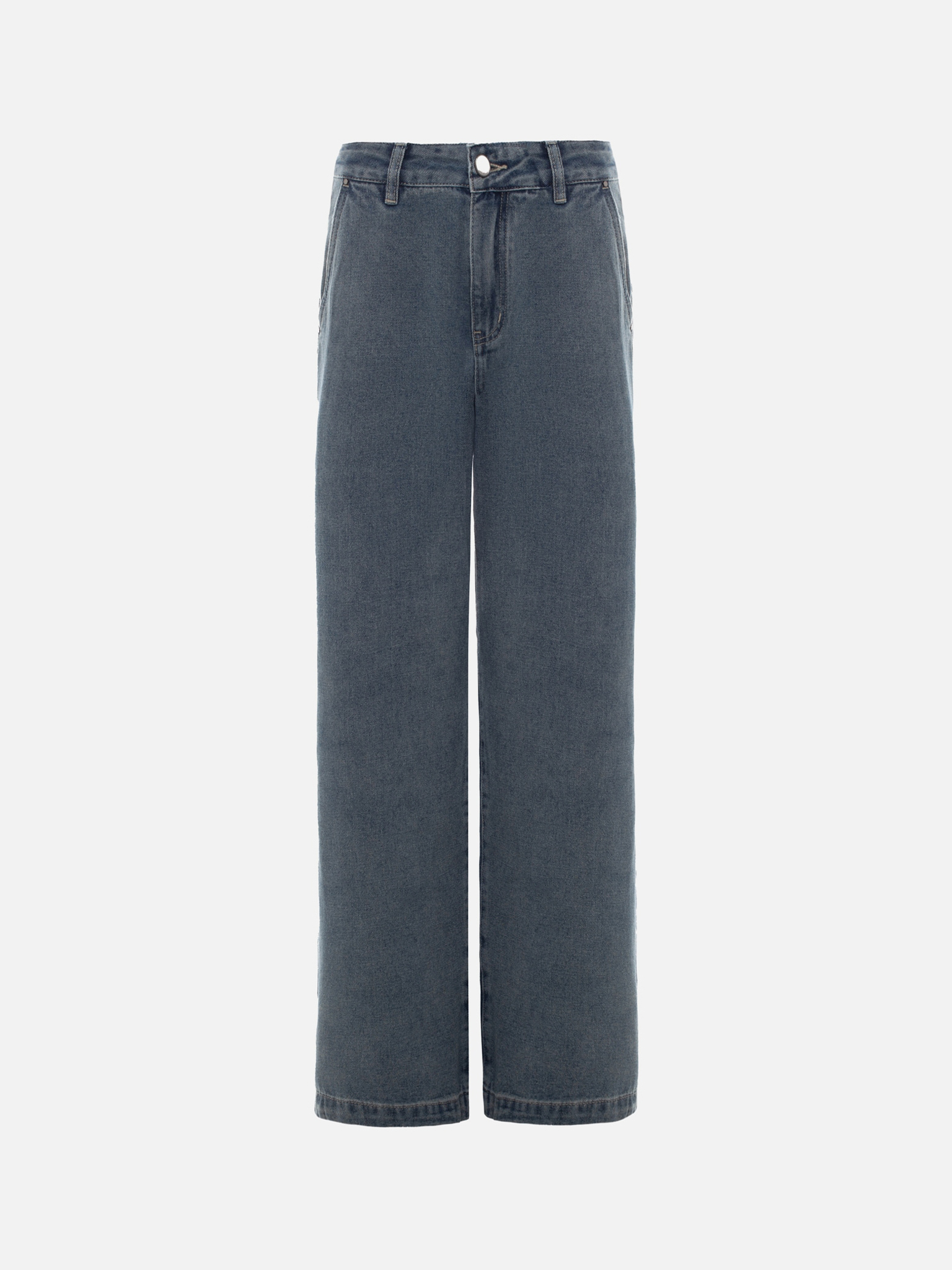Monochrome straight jeans