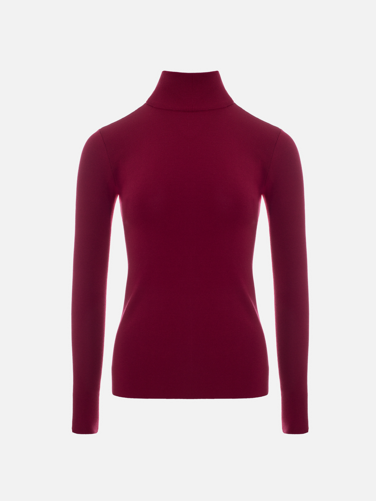 Rollkragenpullover aus weichem Jersey