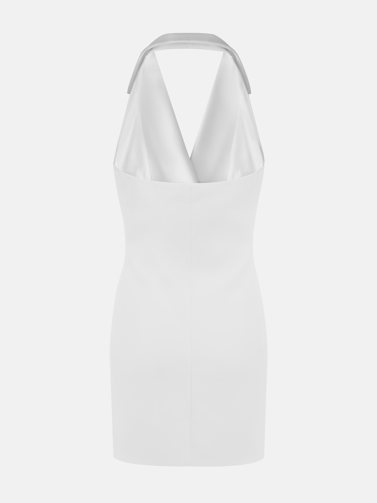 Mini waistcoat dress with button fastening