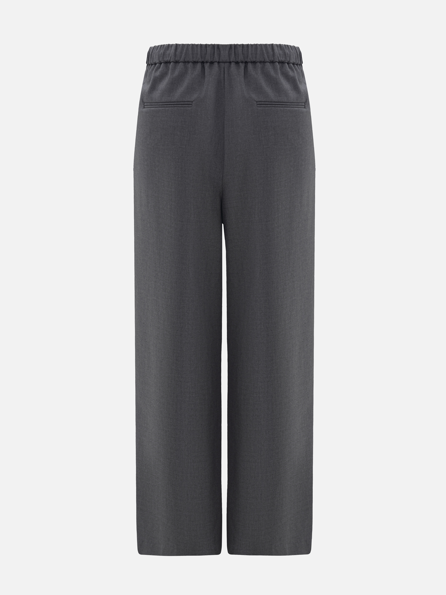 Palazzo trousers with pleats and matching ties