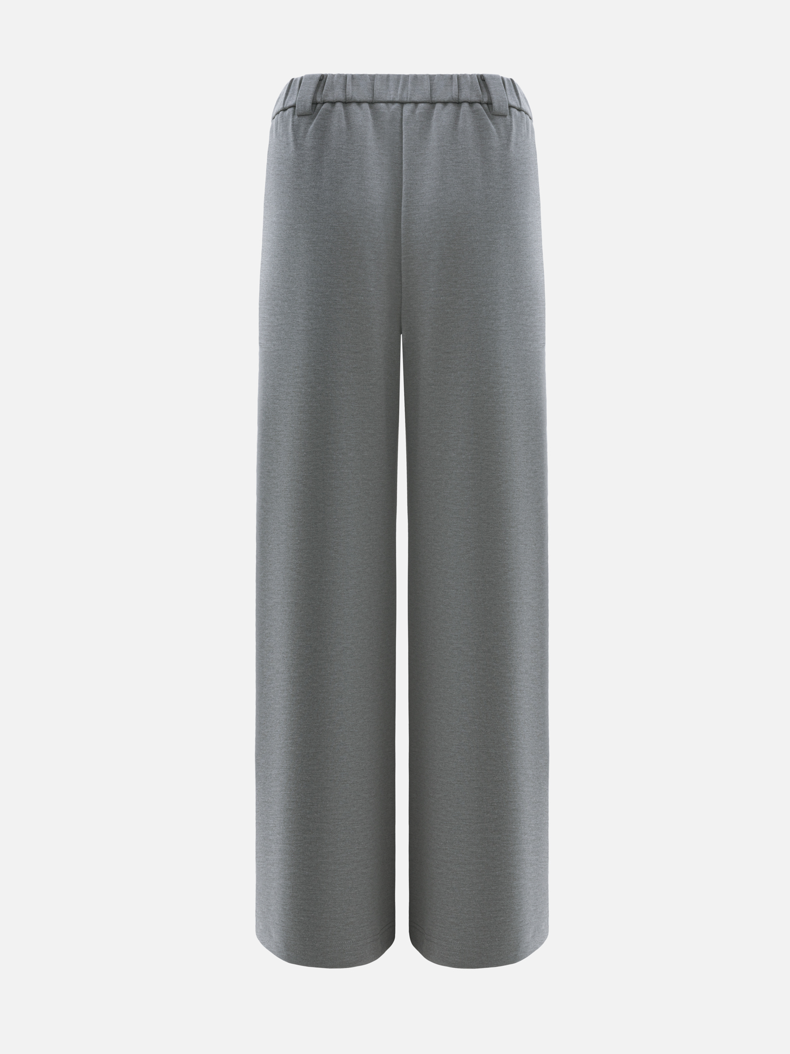 Loose trousers with lace inserts at the sides