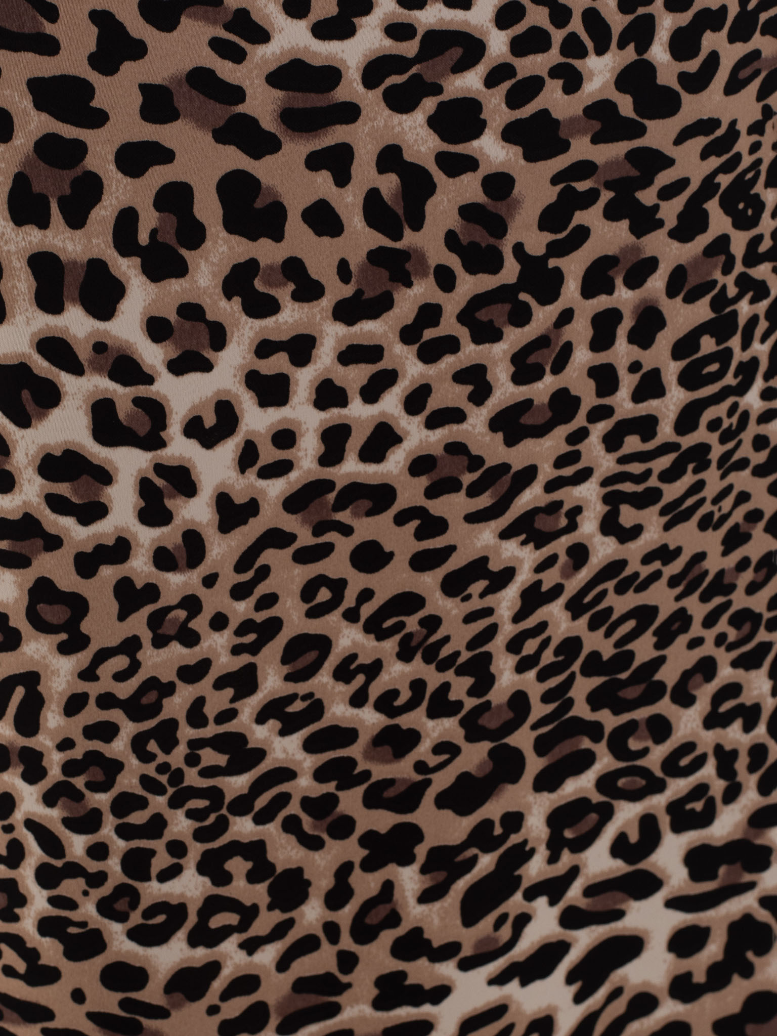 Leopard maxi dress with double straps