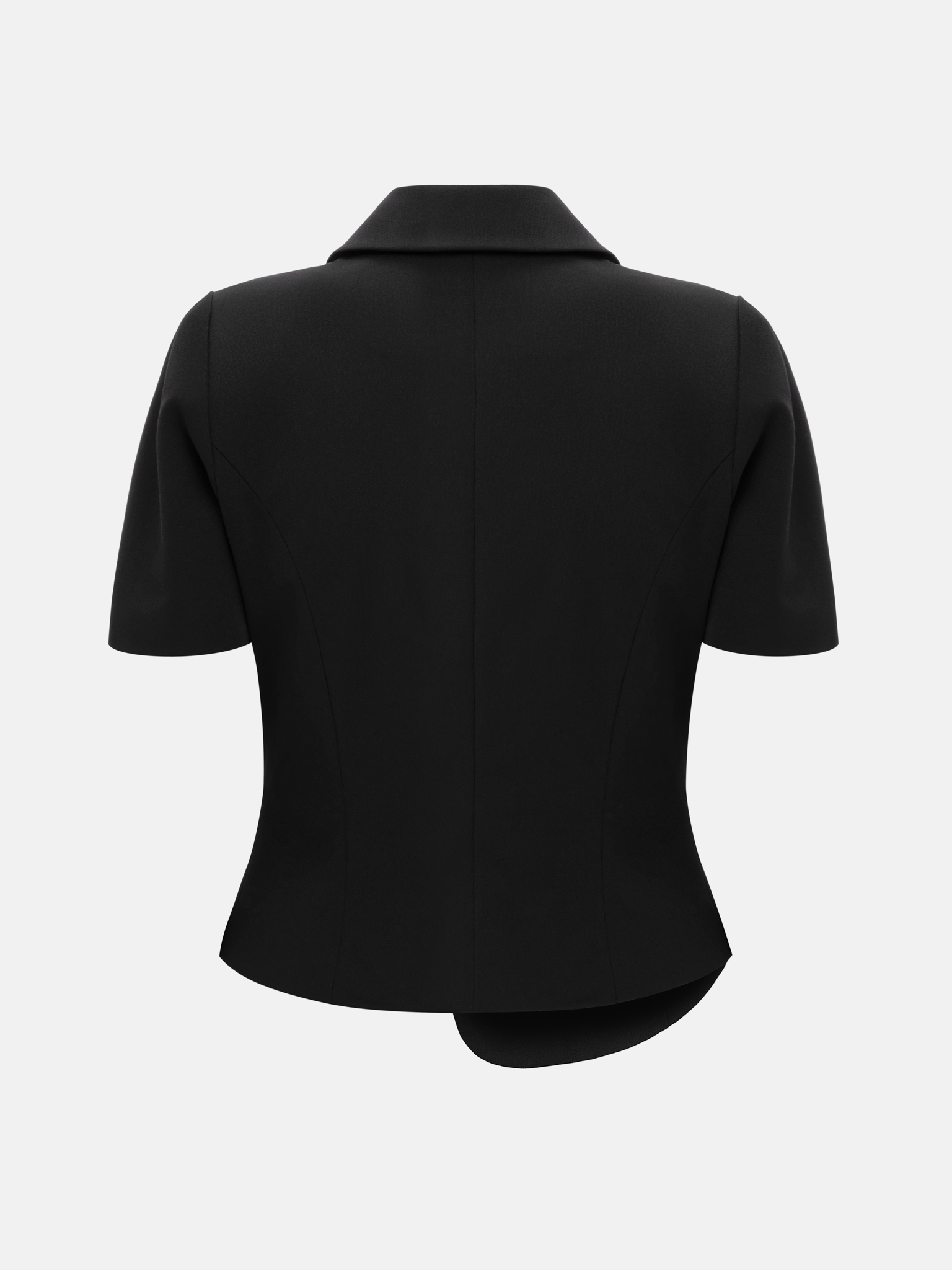 Jacken-Oberteil mit kurzen Ärmeln