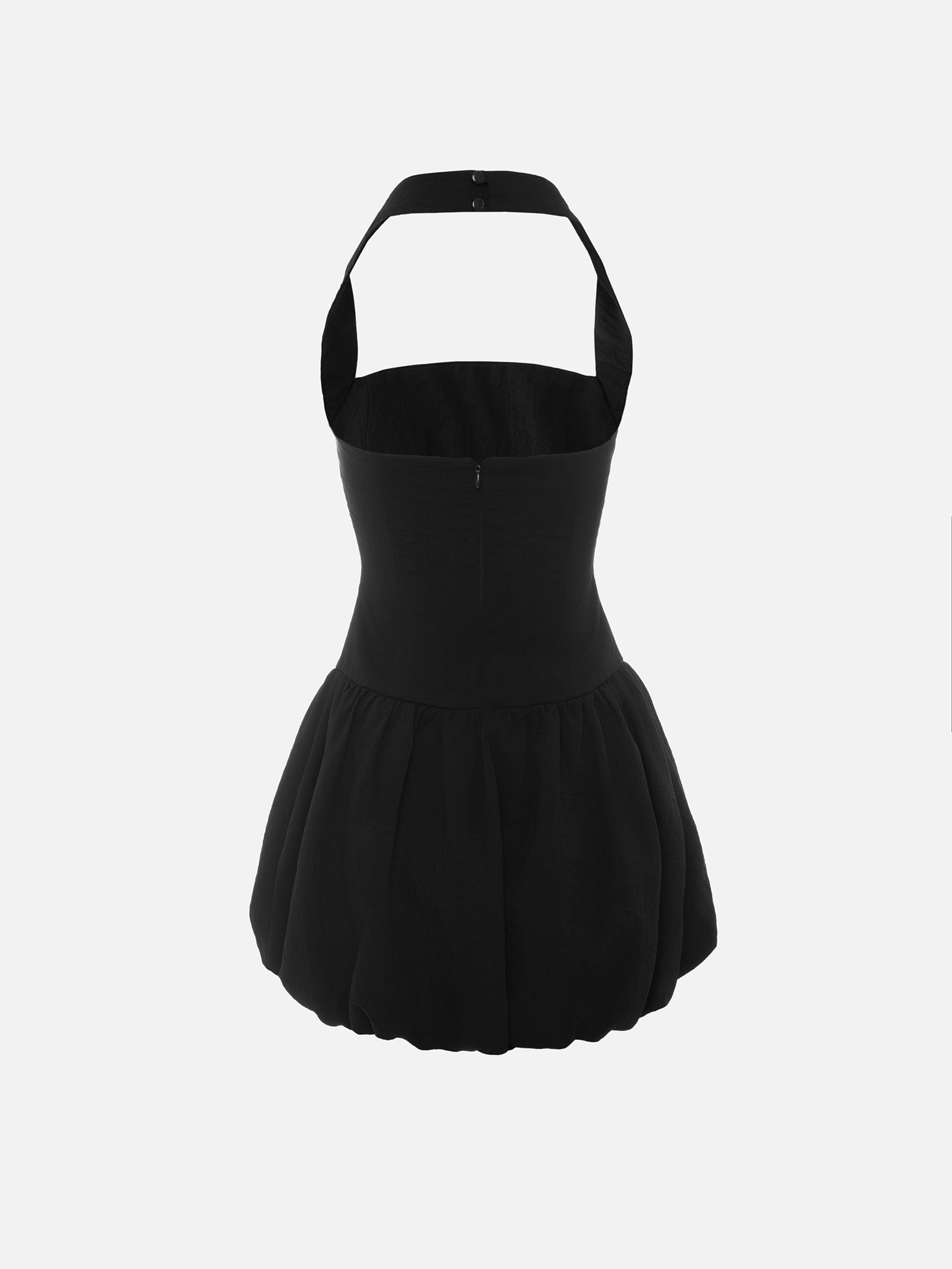 Mini dress with wide straps and voluminous skirt :: LICHI - Online fashion store Mini dress with wide straps and voluminous skirt :: LICHI - Online fashion store
