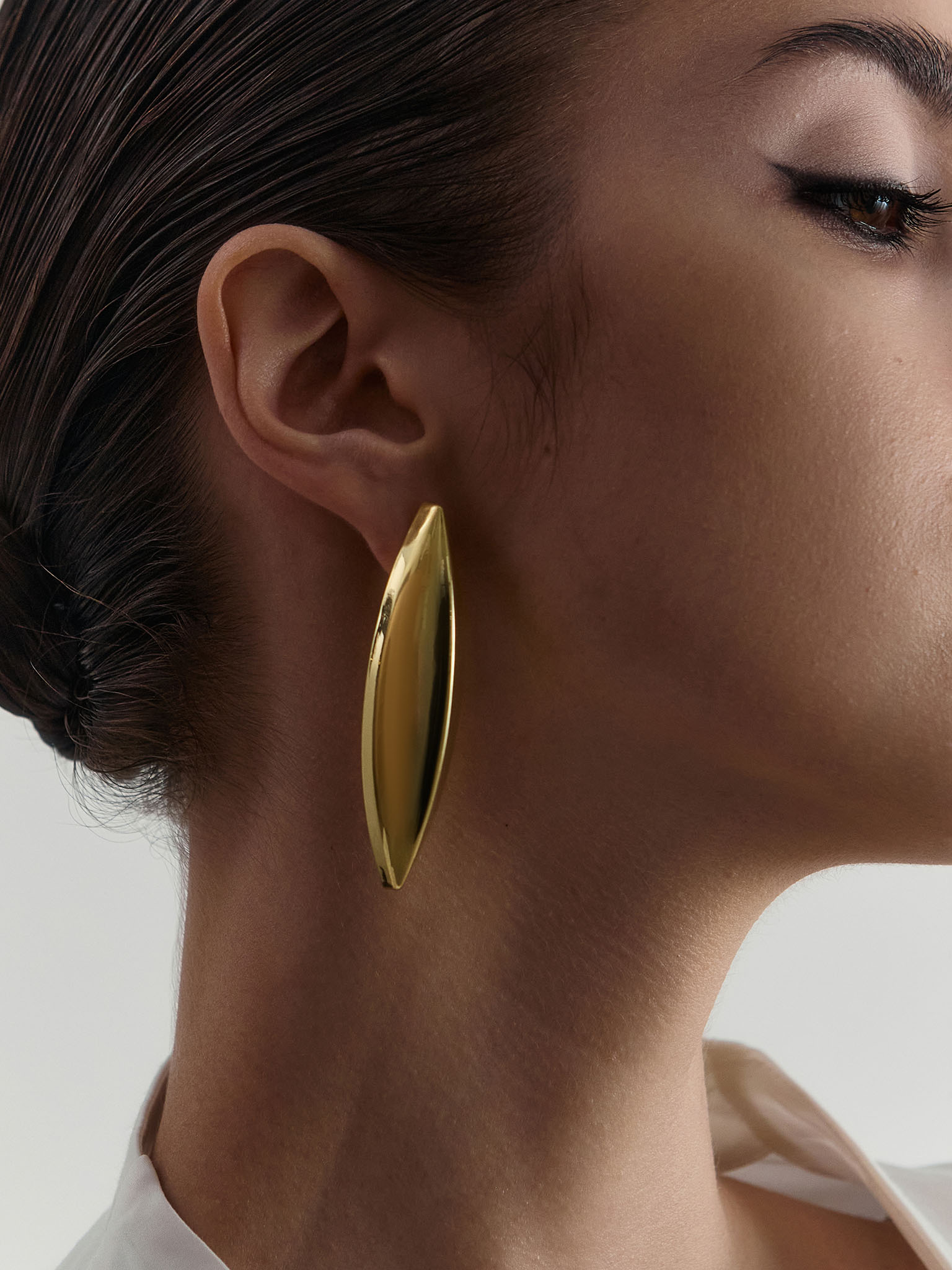 Boucles d'oreilles allongées