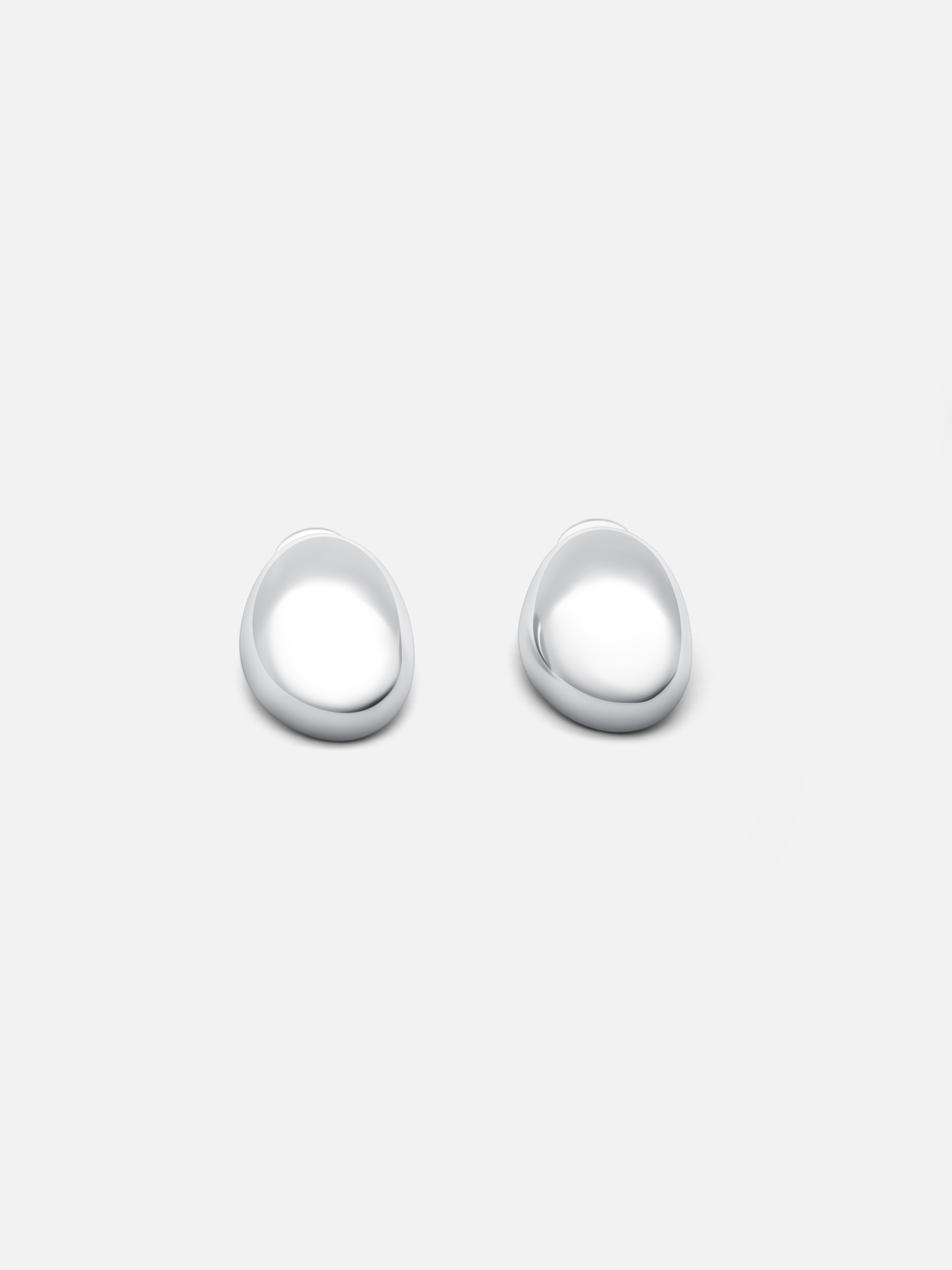 Blown pendant earrings