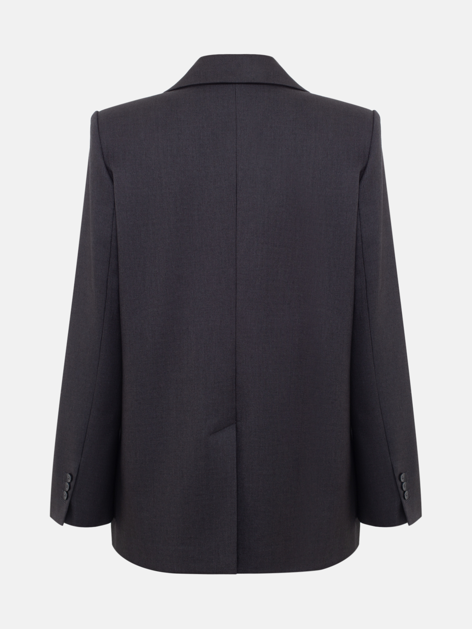 Straight jacket in suiting fabric