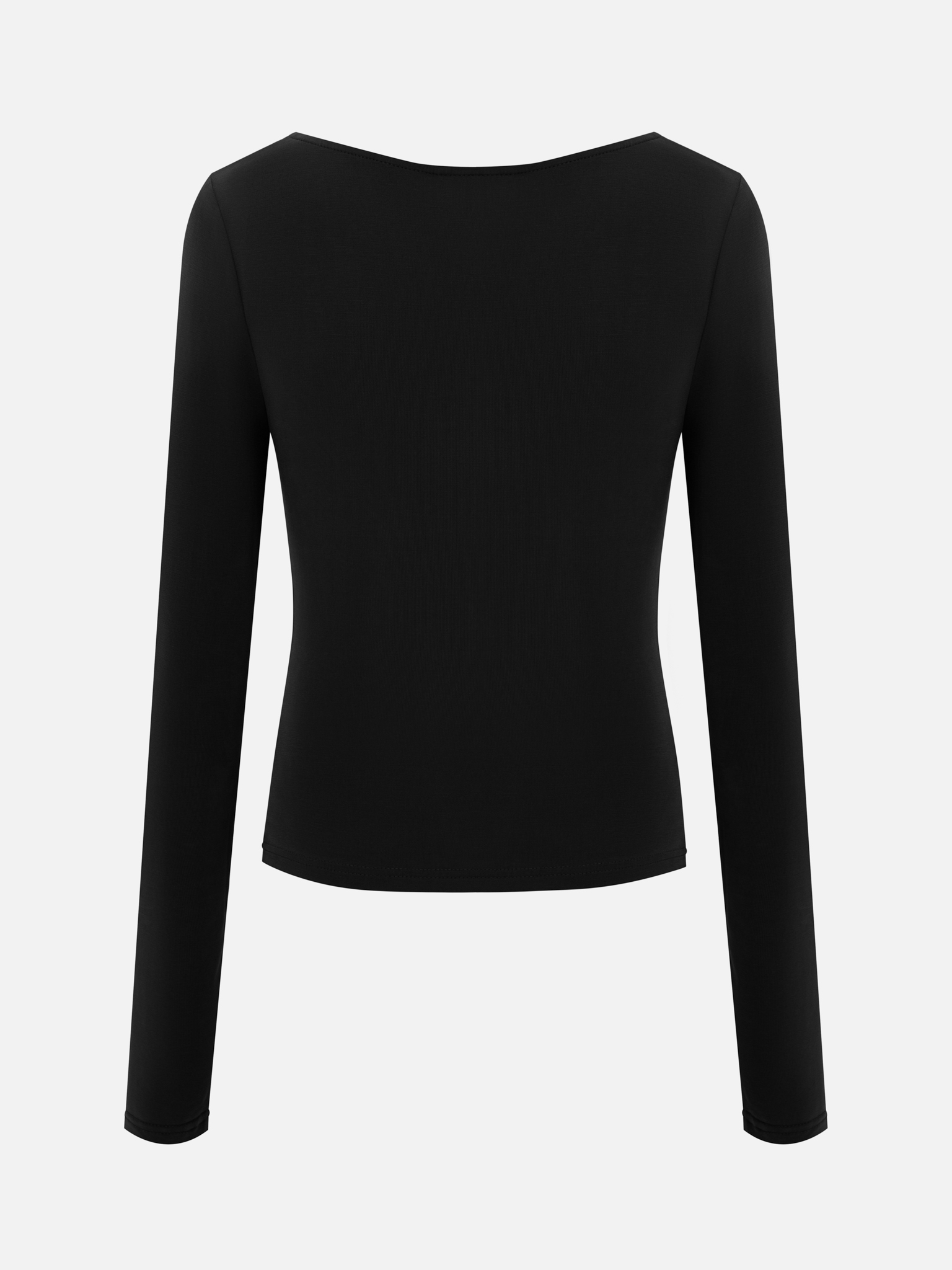 Oberteil aus Jersey mit Raffung an der Schulter und in der Taille