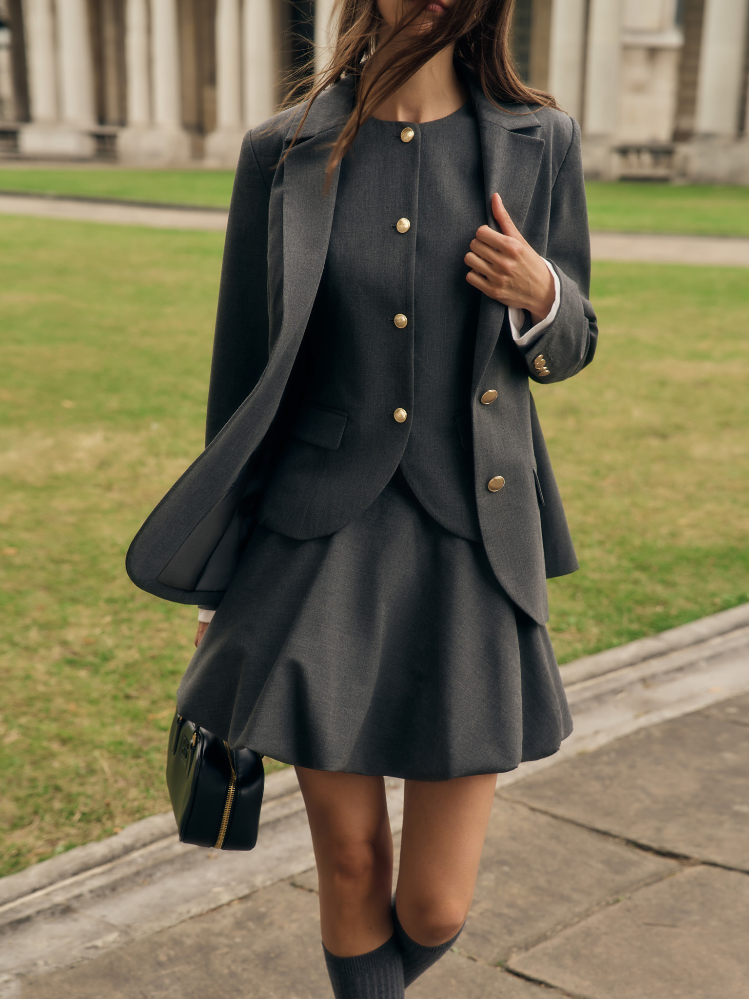 Fitted suiting jacket