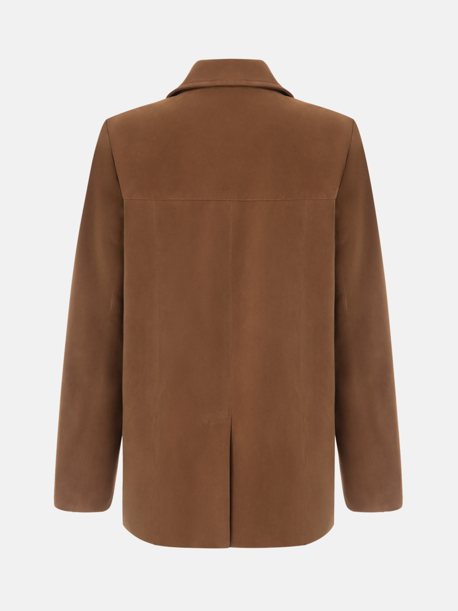 Eco-suede oversize jacket