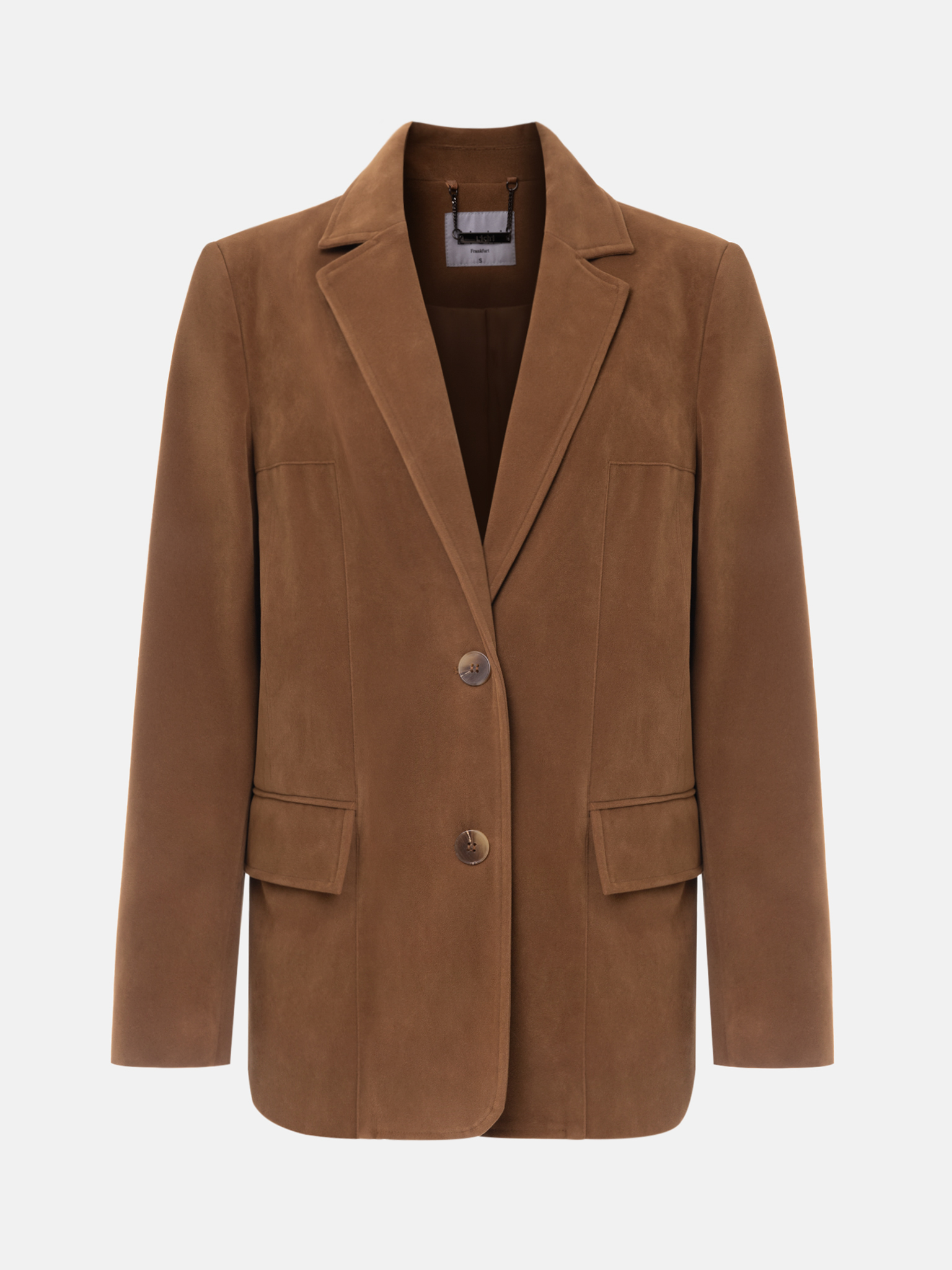 Eco-suede oversize jacket