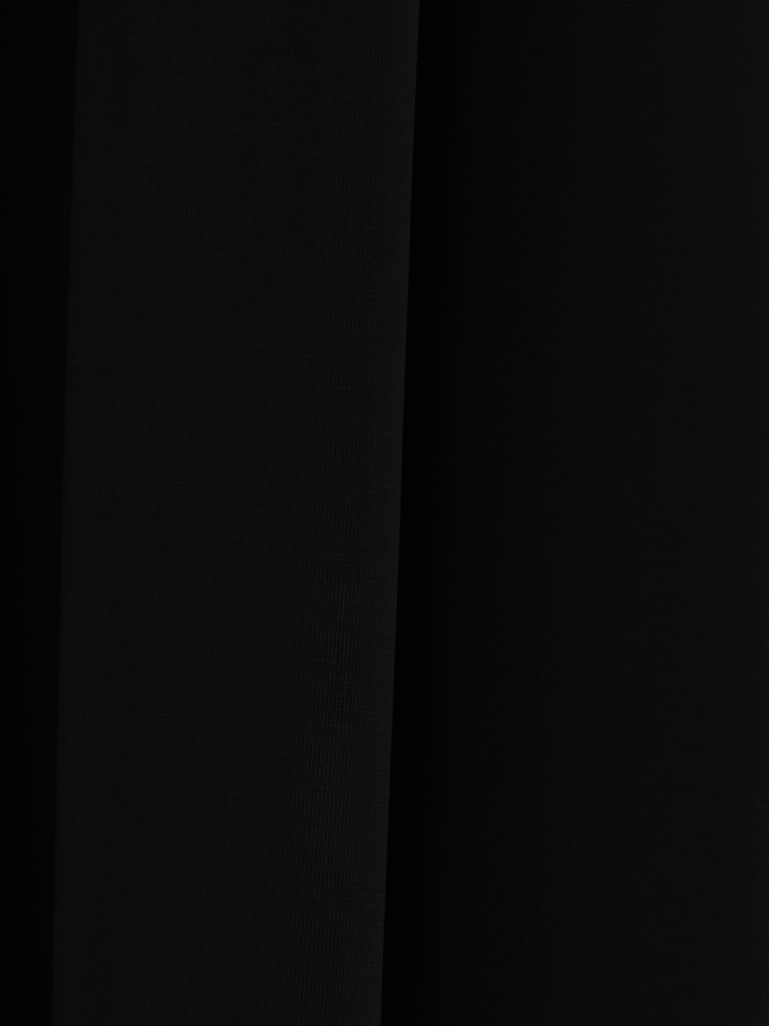 Maxirock aus Strick mit breitem Bund und Raffung