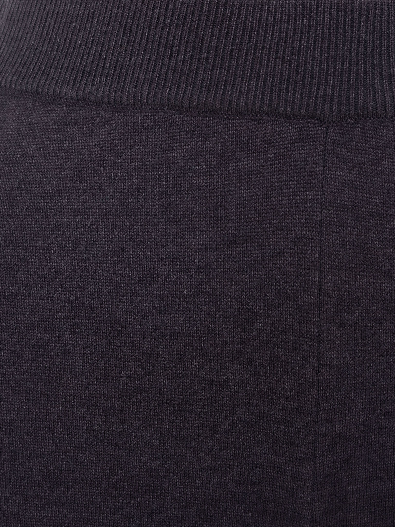 Flared jersey trousers