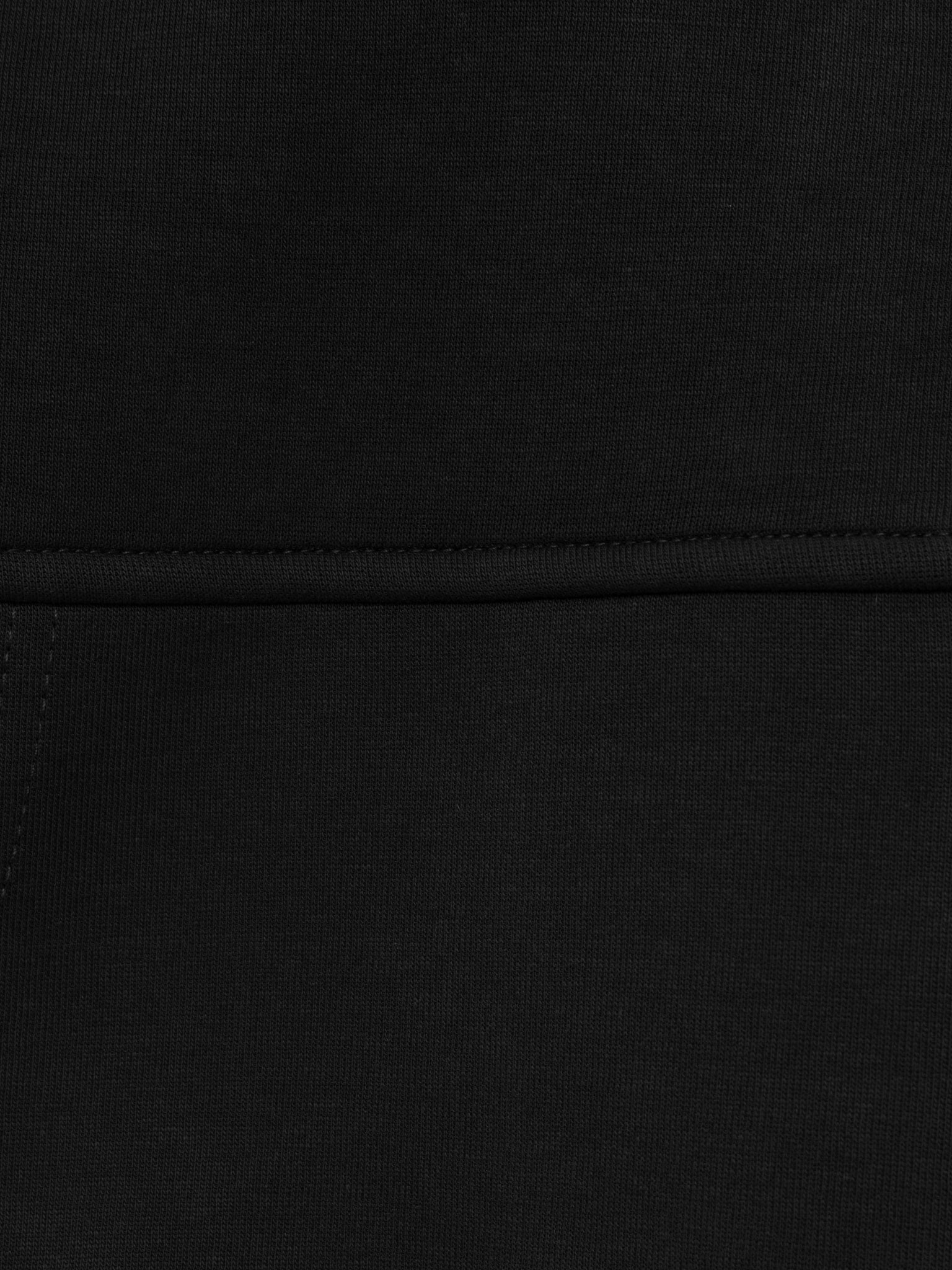 Худи из футера с двусторонней молнией