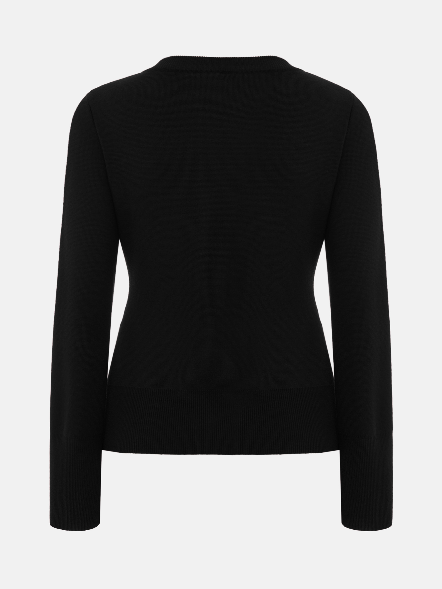 Удлиненный кардиган с крупными пуговицами