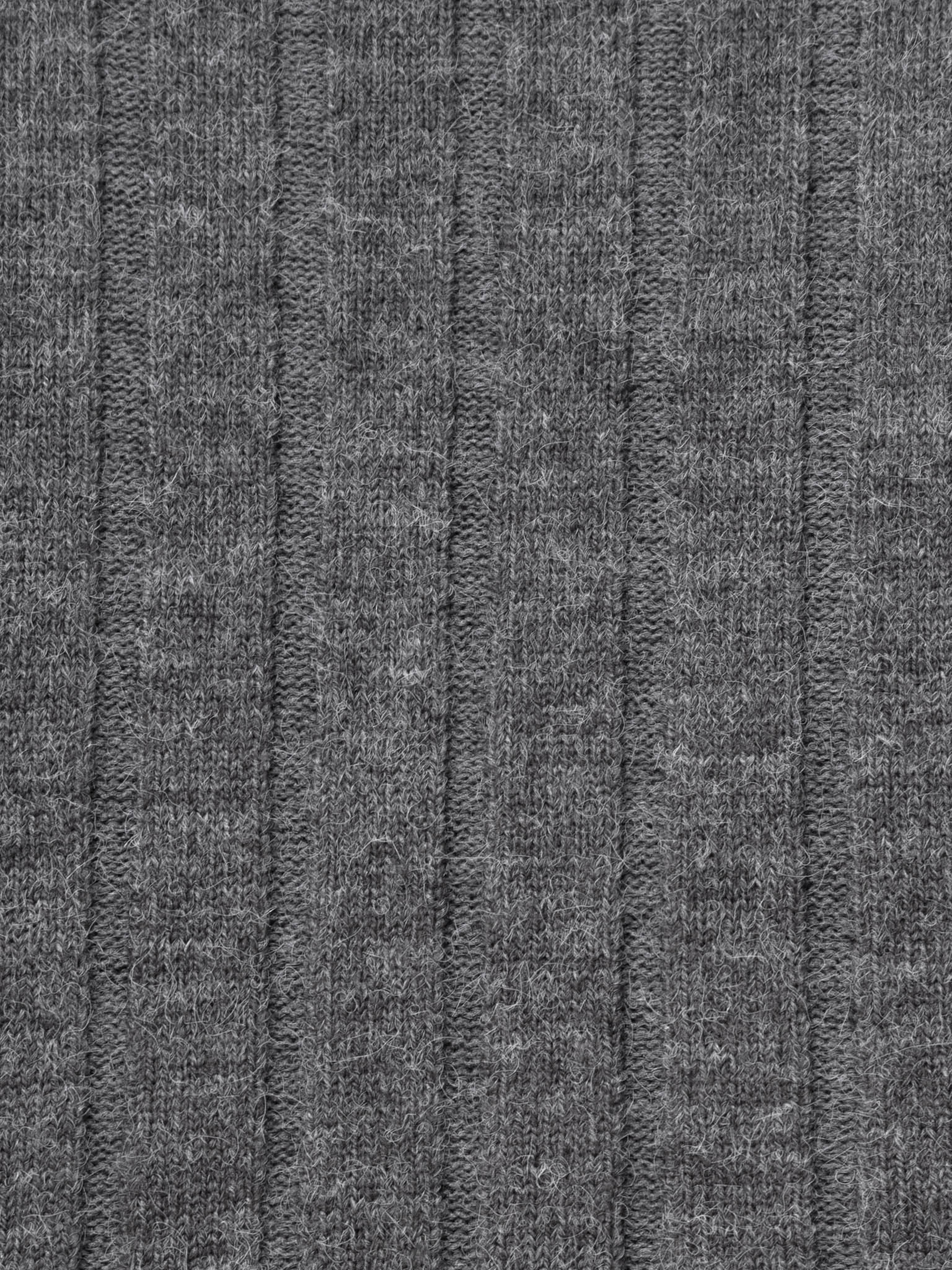 Knitted jumper with imitation shirt