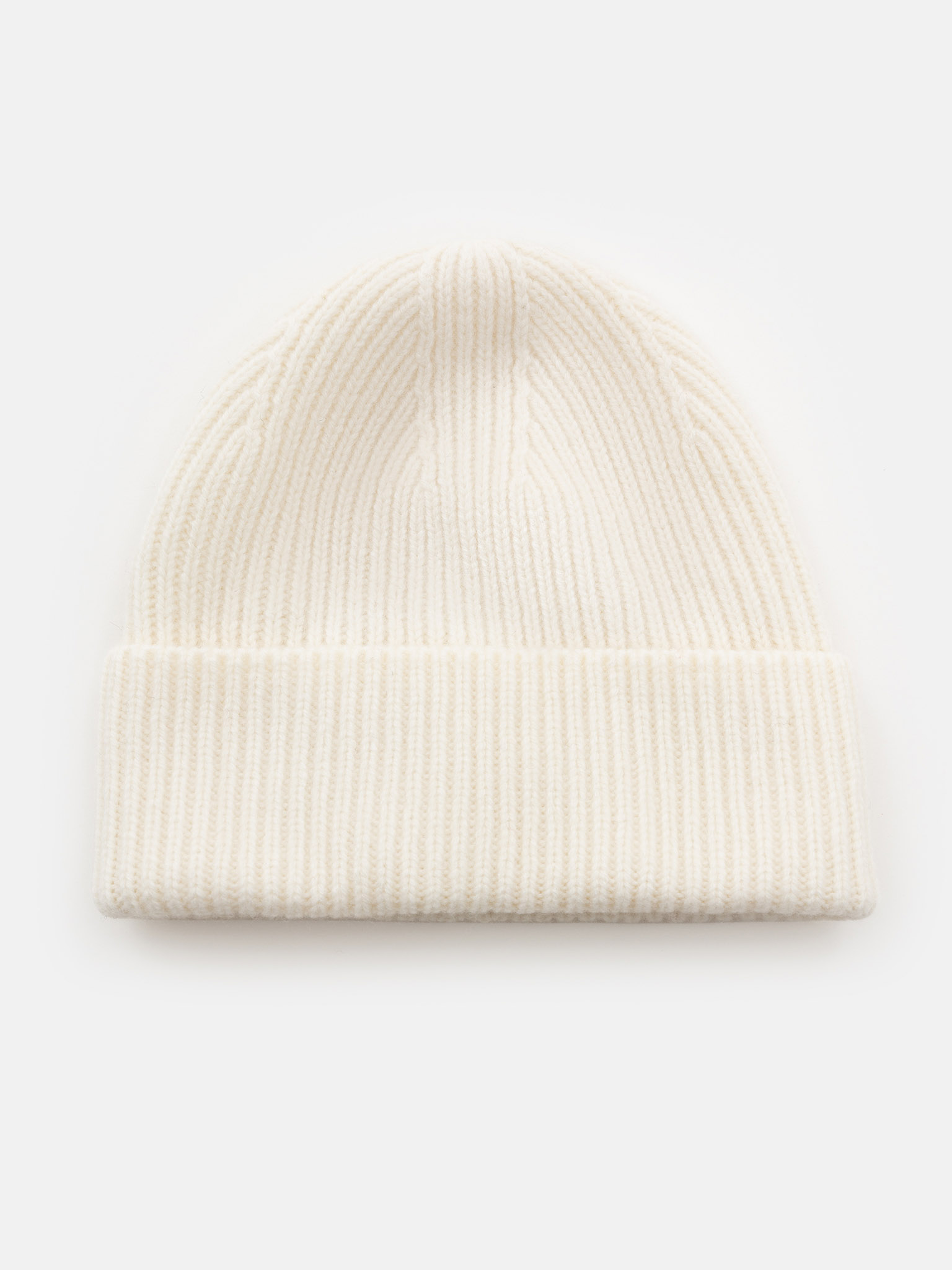 Woollen ribbed beanie