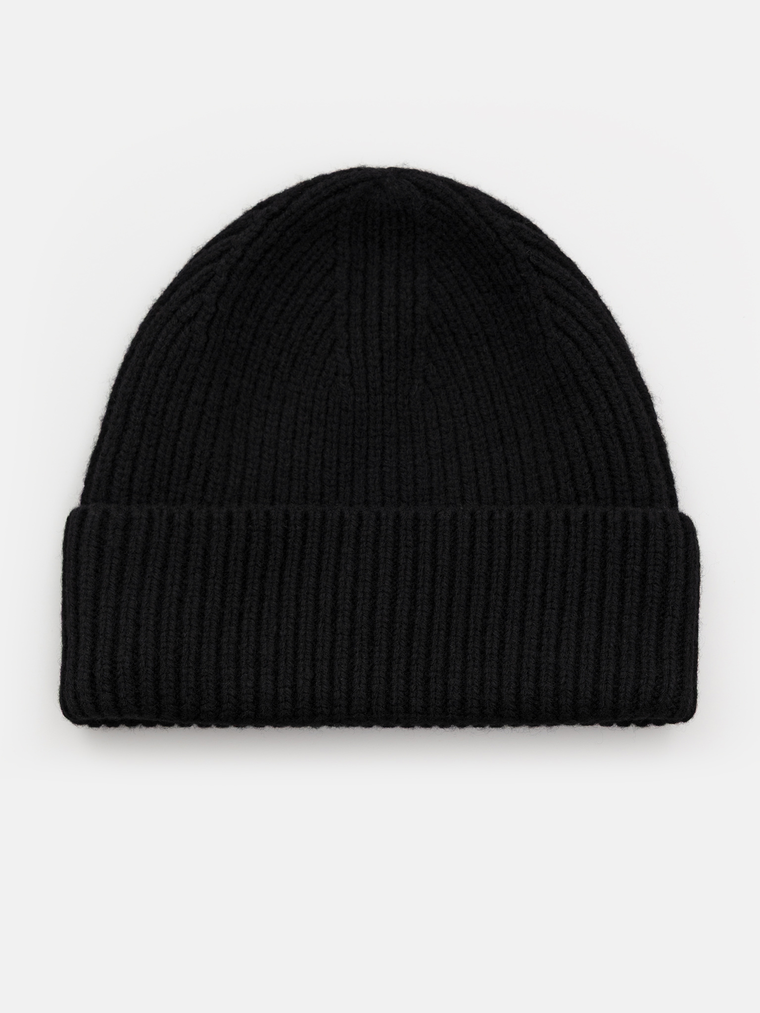 Woollen ribbed beanie