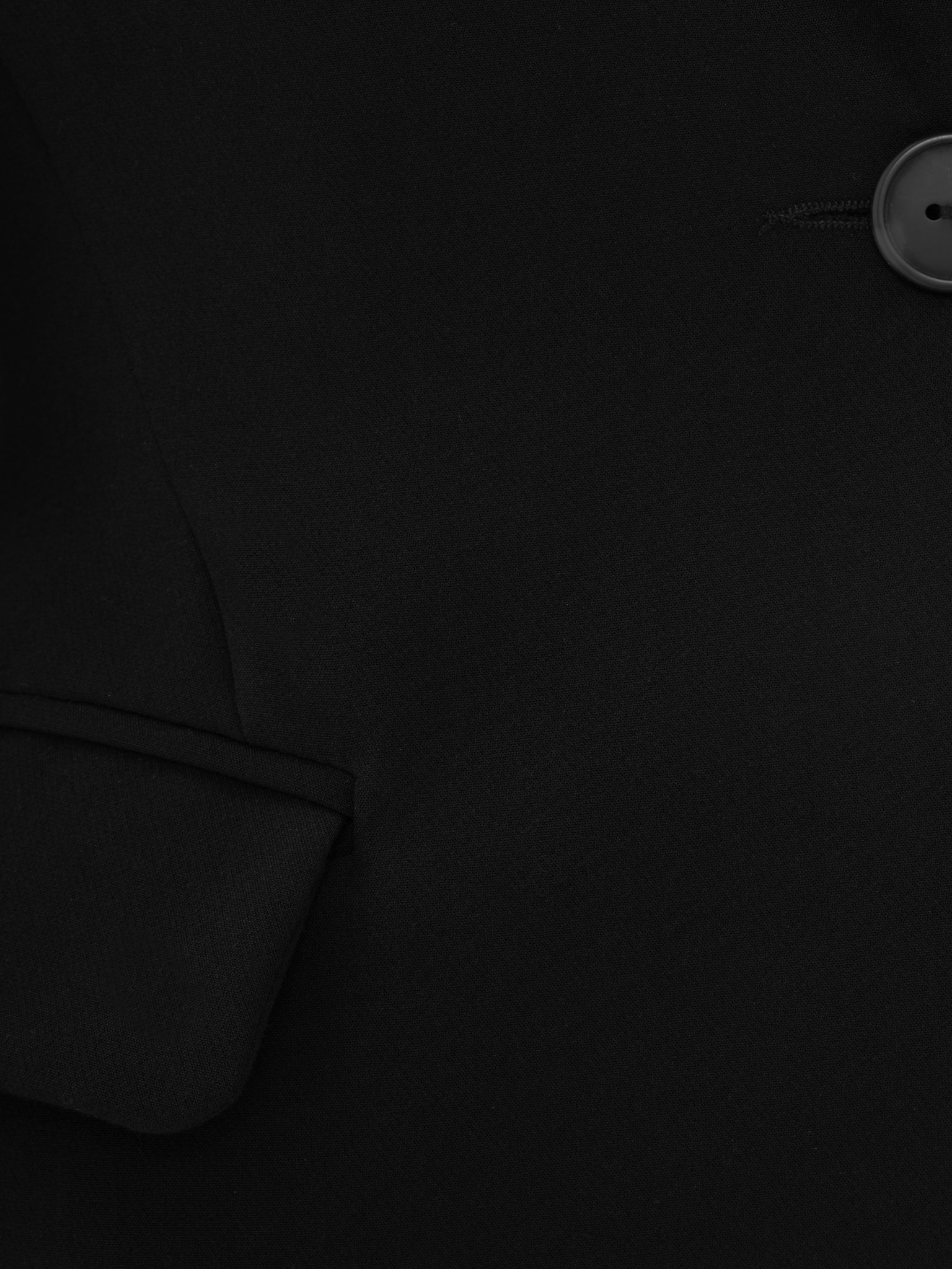 Single-button fitted jacket