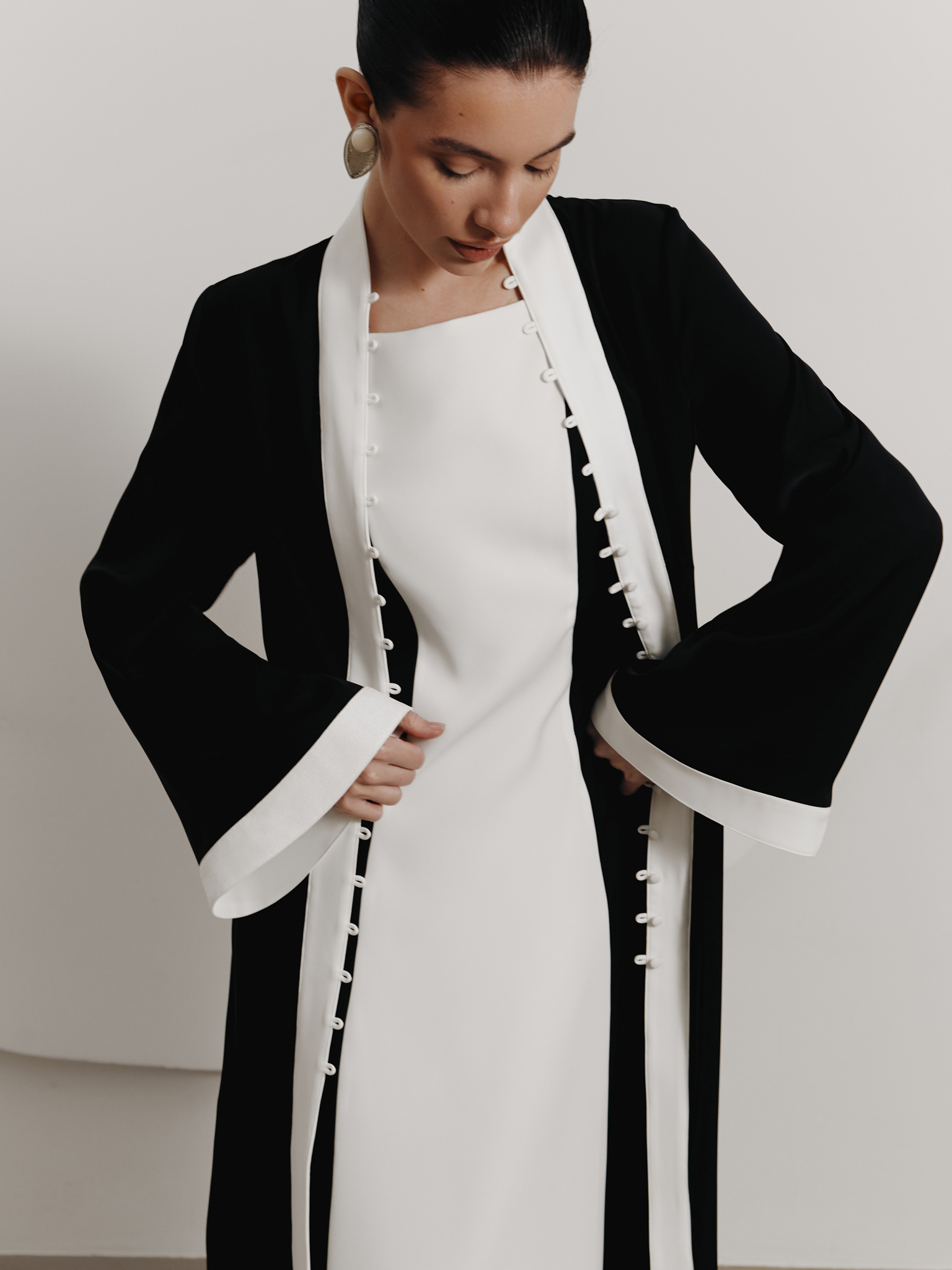 Sleeveless fitted maxi dress