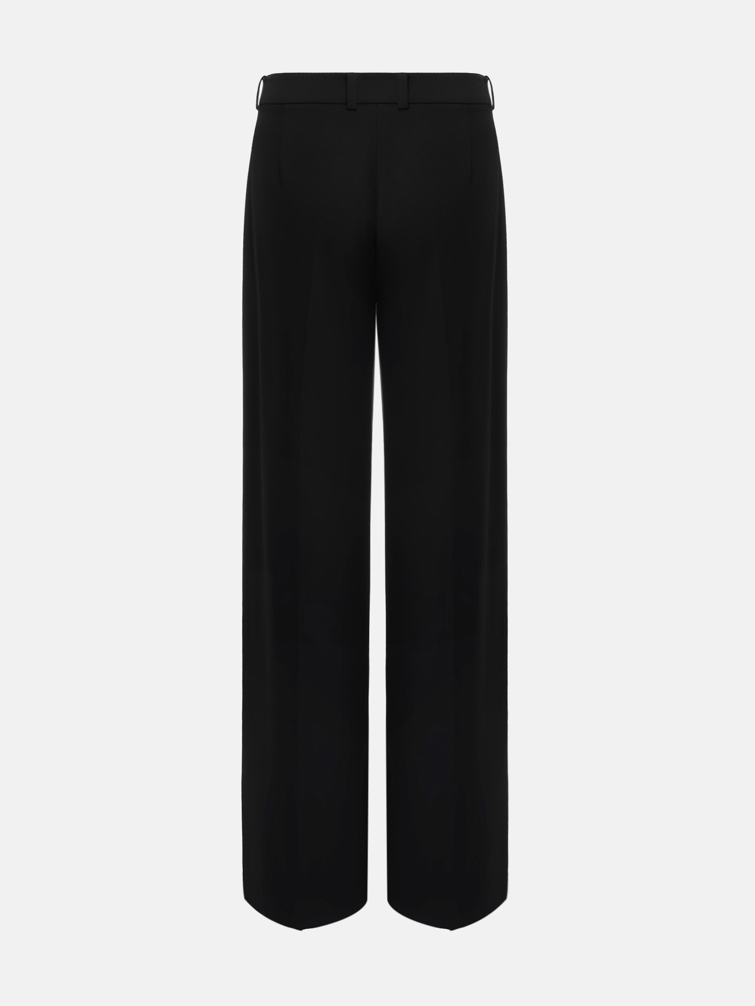 Loose-fitting monochrome trousers
