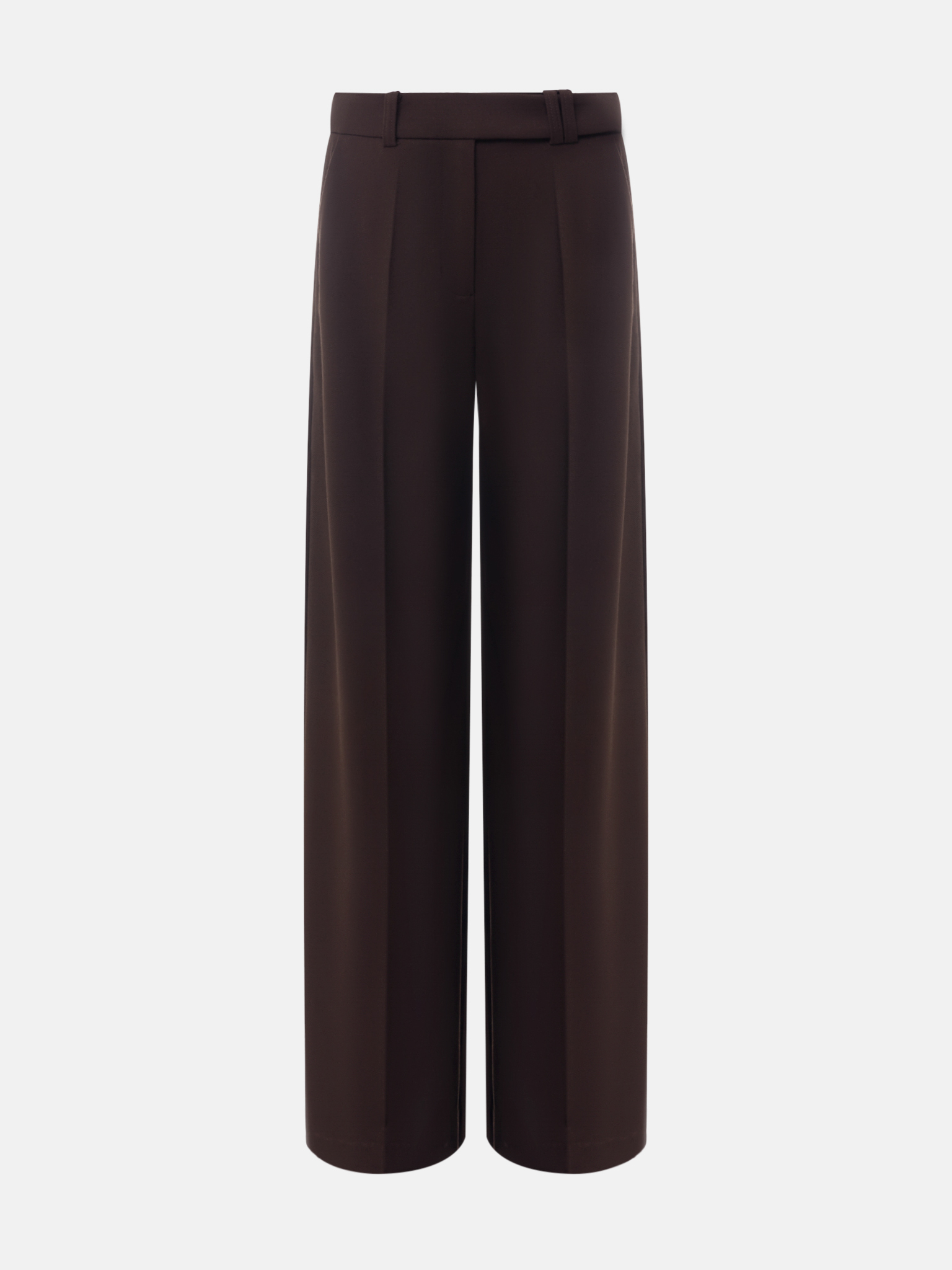 Loose-fitting monochrome trousers