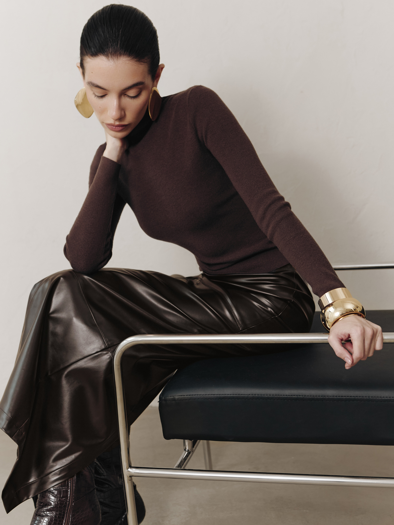 Трикотажная водолазка