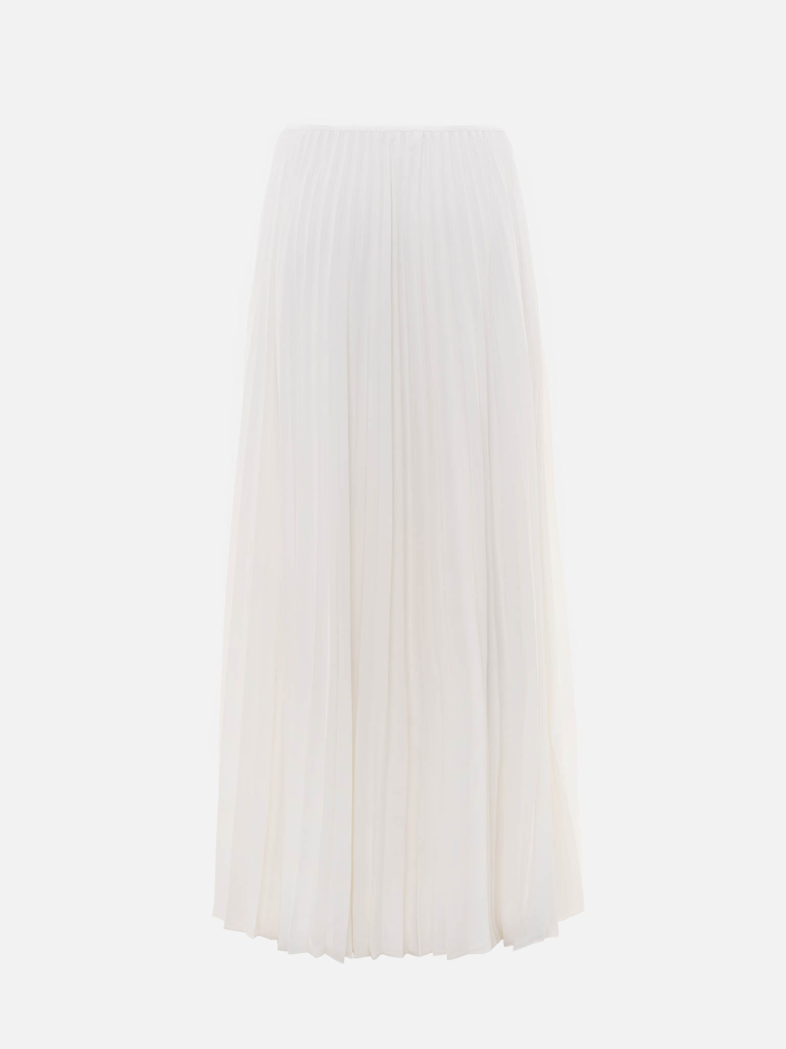 Pleated maxi skirt