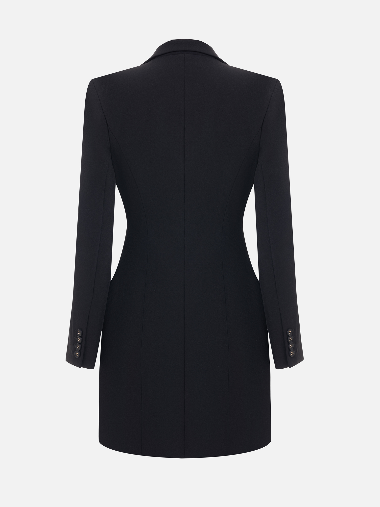 Mini fitted blazer dress