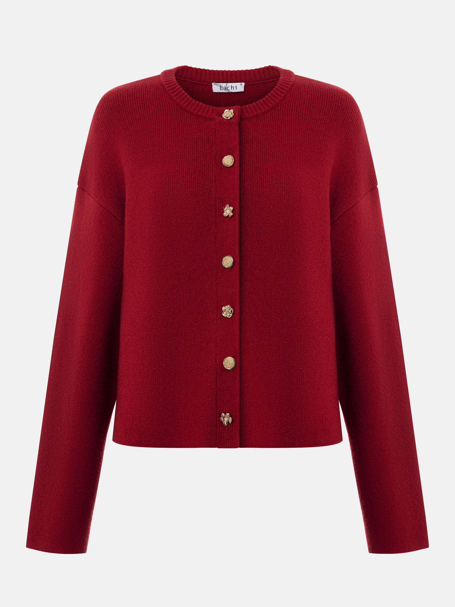 Loose knitted cardigan