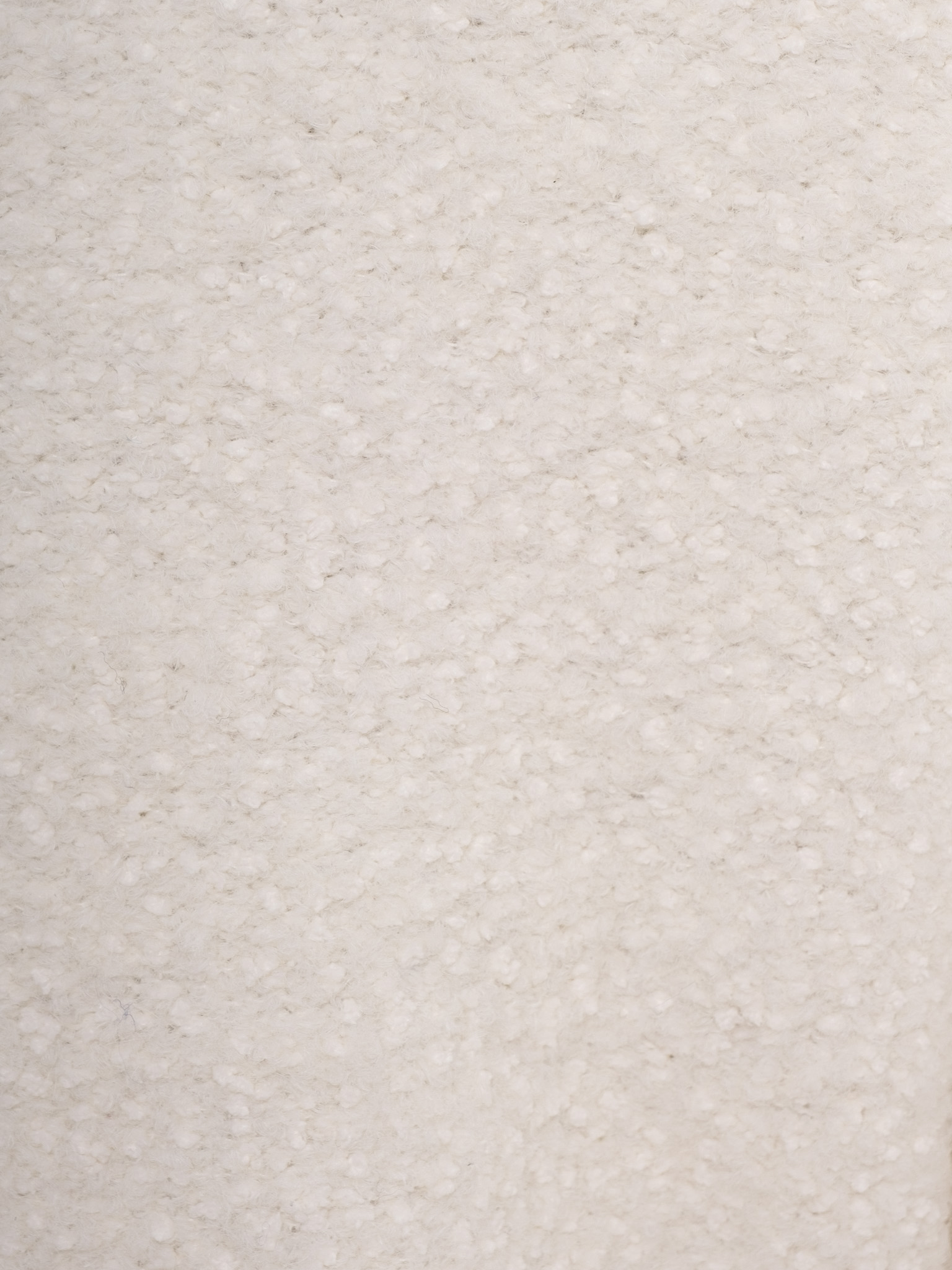 Straight fluffy knit mini skirt