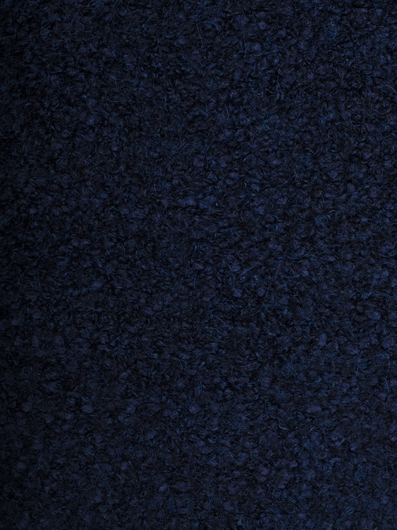 Straight fluffy knit mini skirt