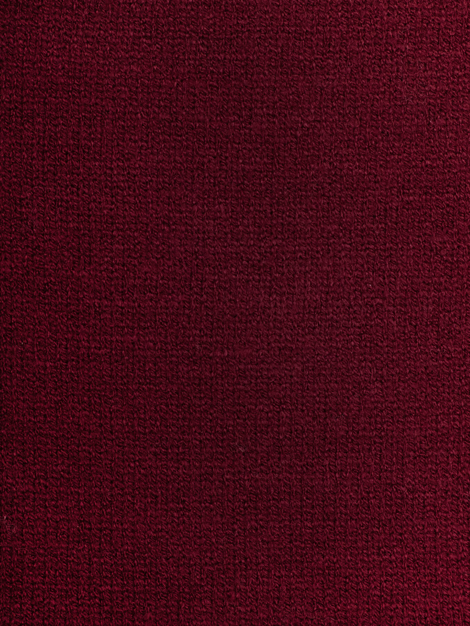 Smooth knitted bonnet made from woolen yarn