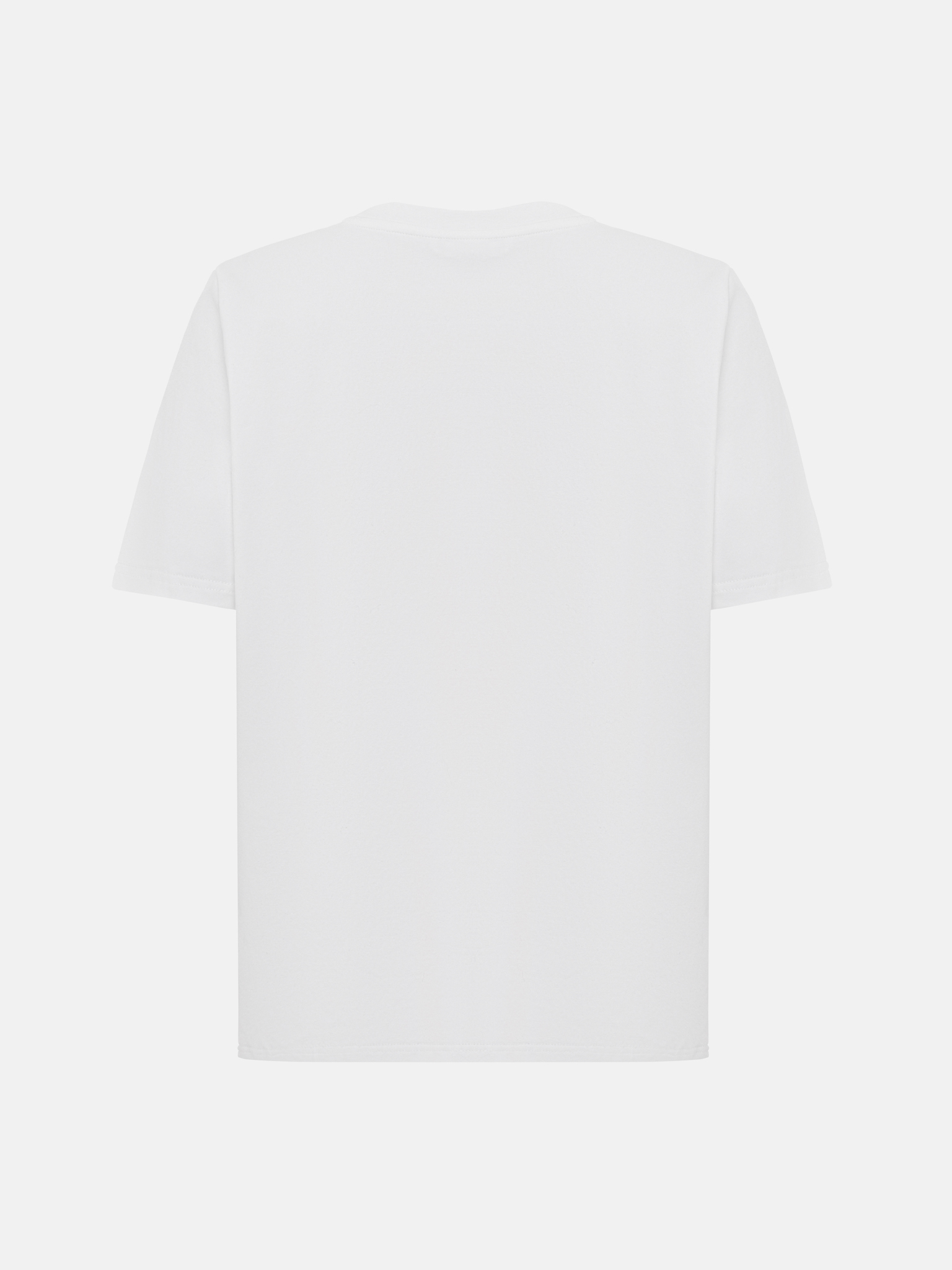 Gerades T-Shirt mit Strassstein-Muster