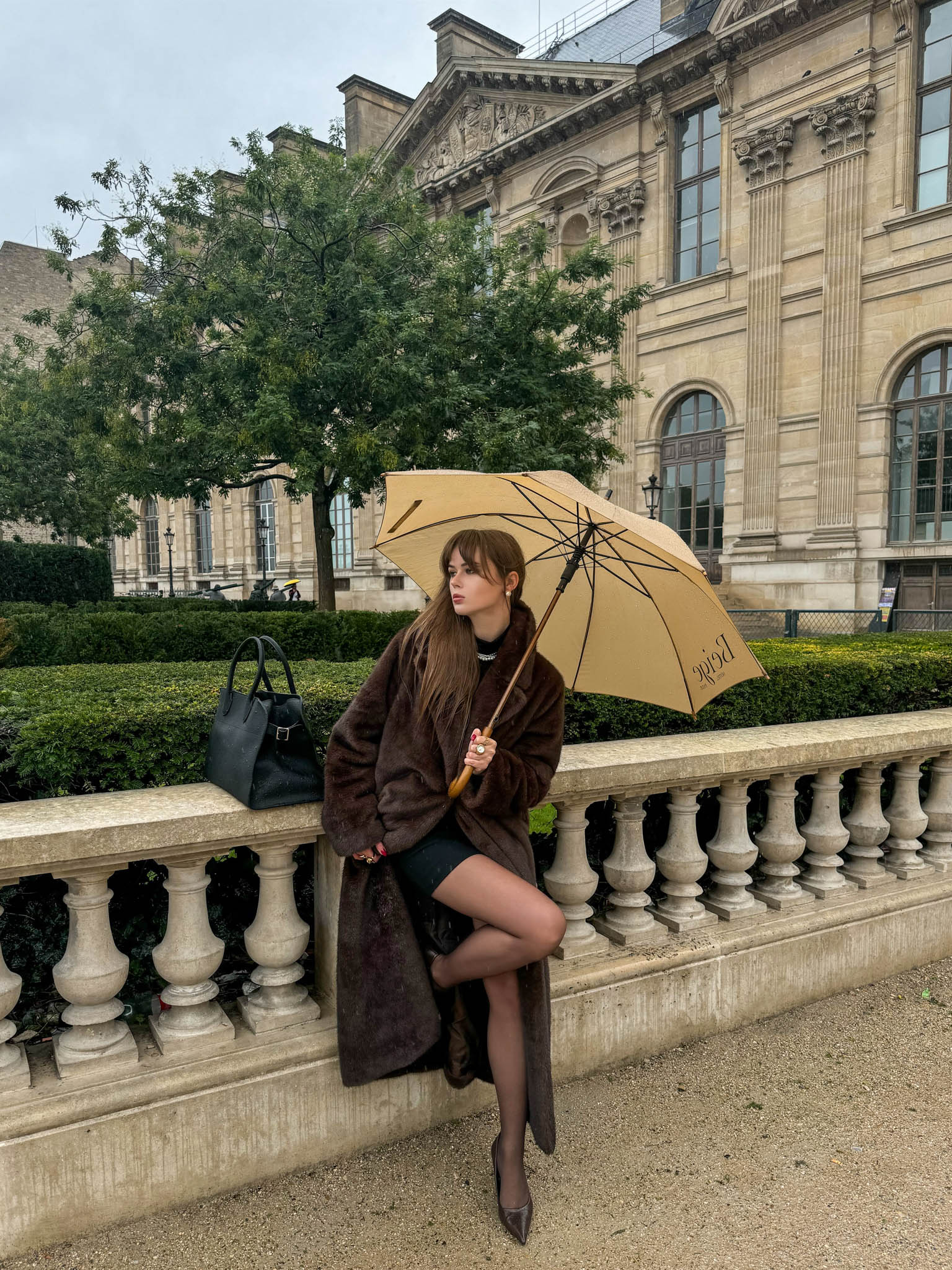 Maxi length eco-coat