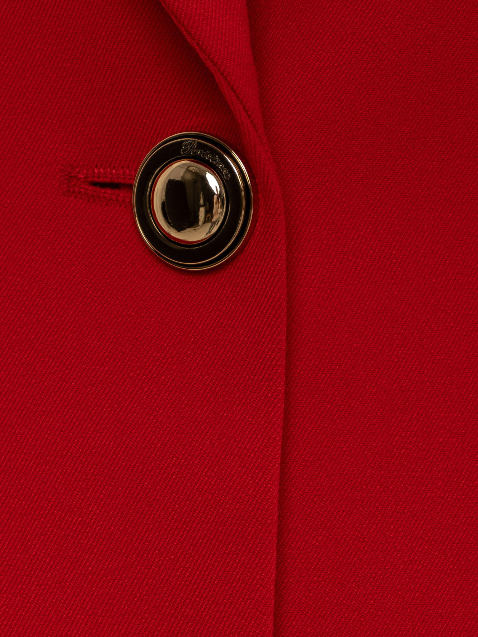 Fitted blazer with metallic buttons
