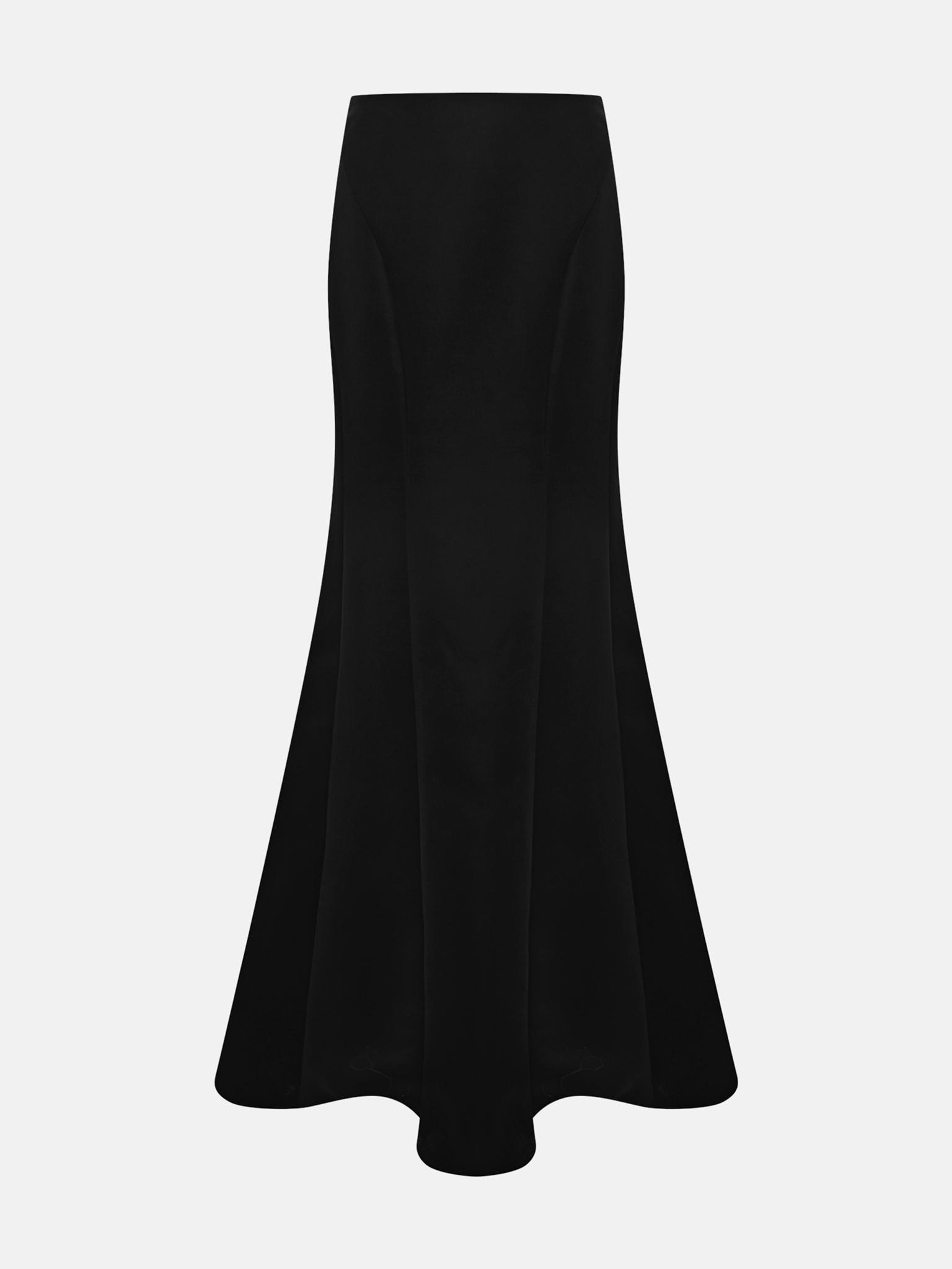 Maxi skirt with a tight fit on the hips