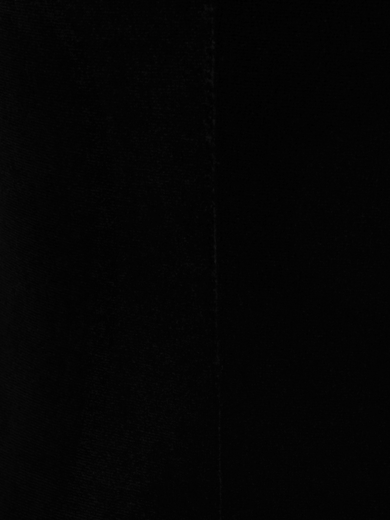 Velvet mini dress with pearl buttons