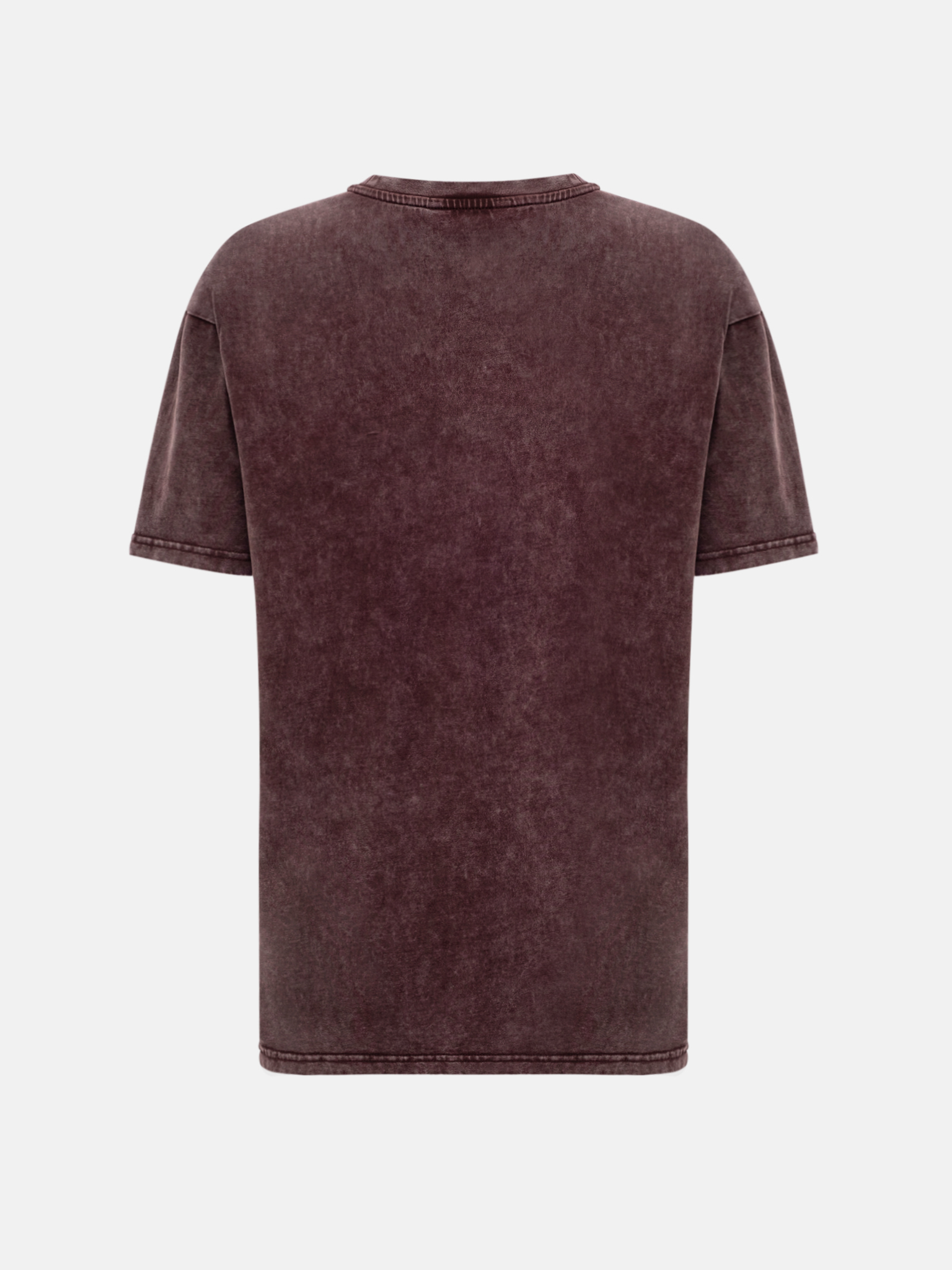 Loose T-shirt with scuffs and lettering