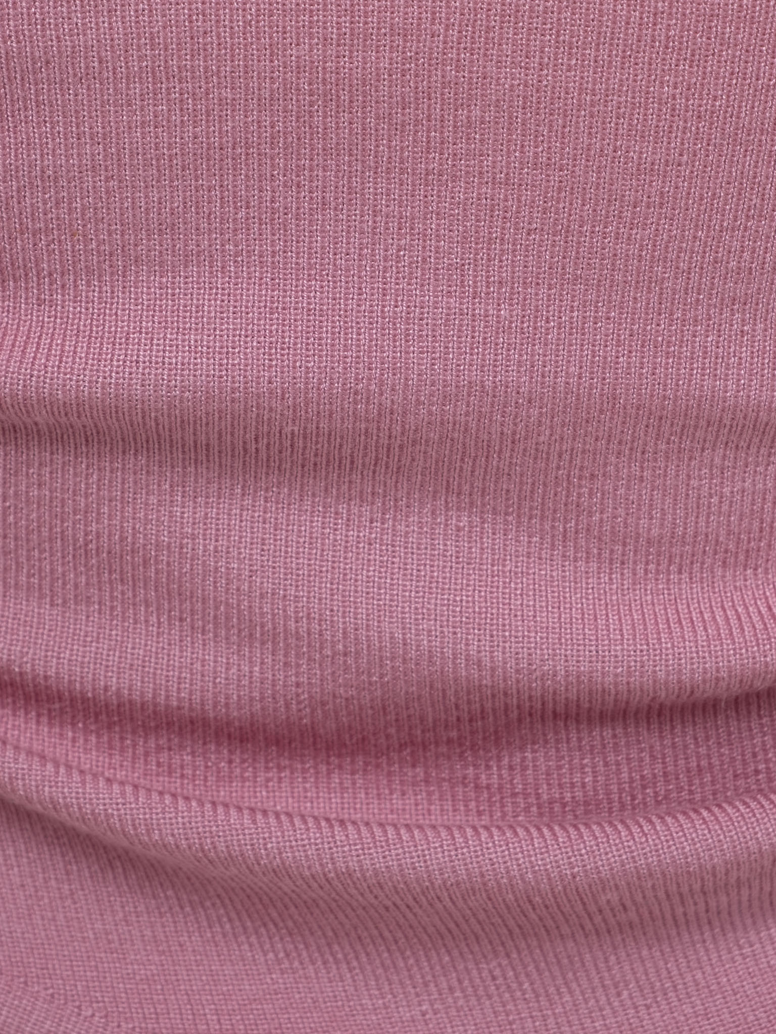 Jersey longsleeve with draped shoulder