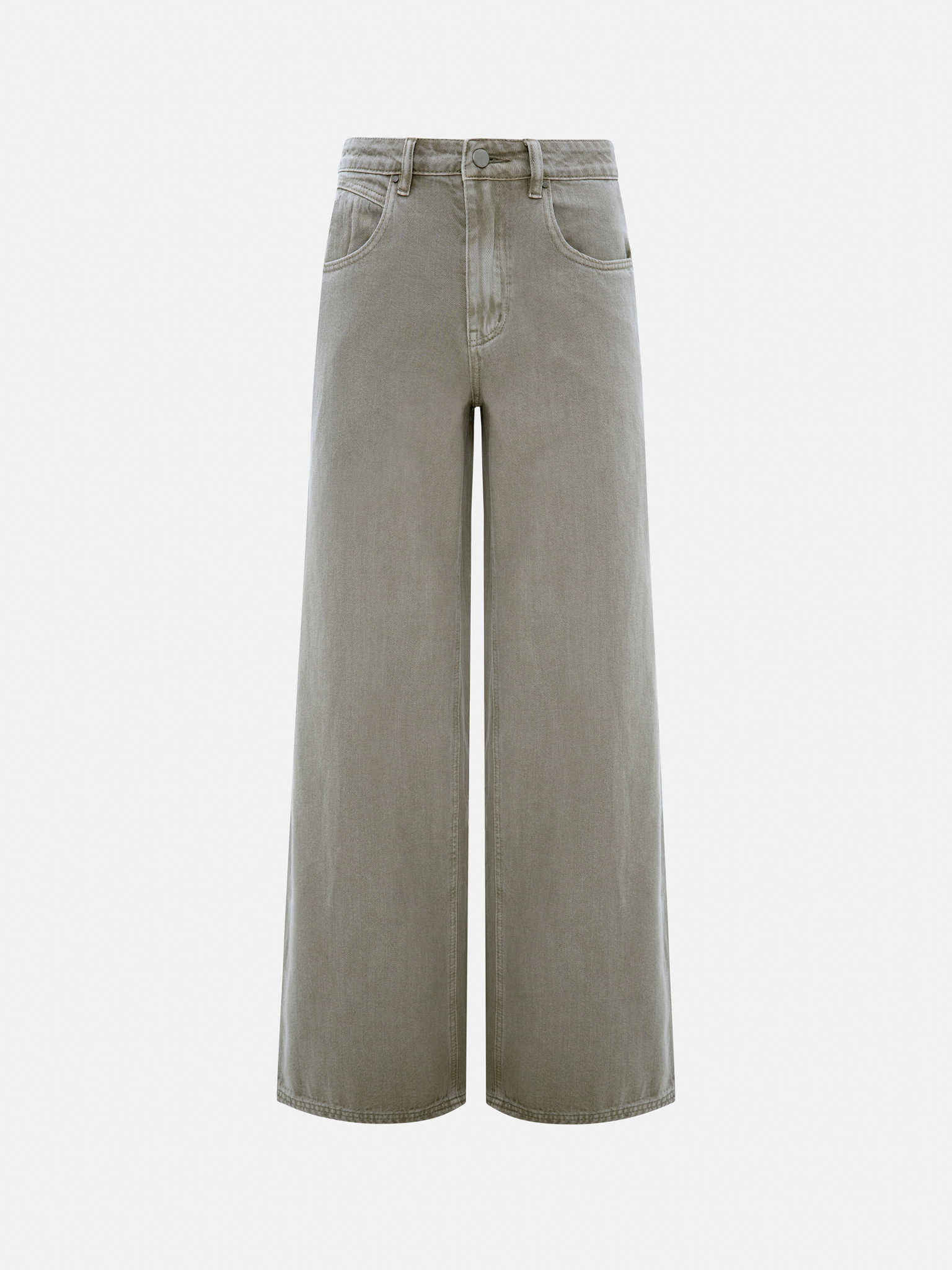 Loose-fitting mid-rise jeans